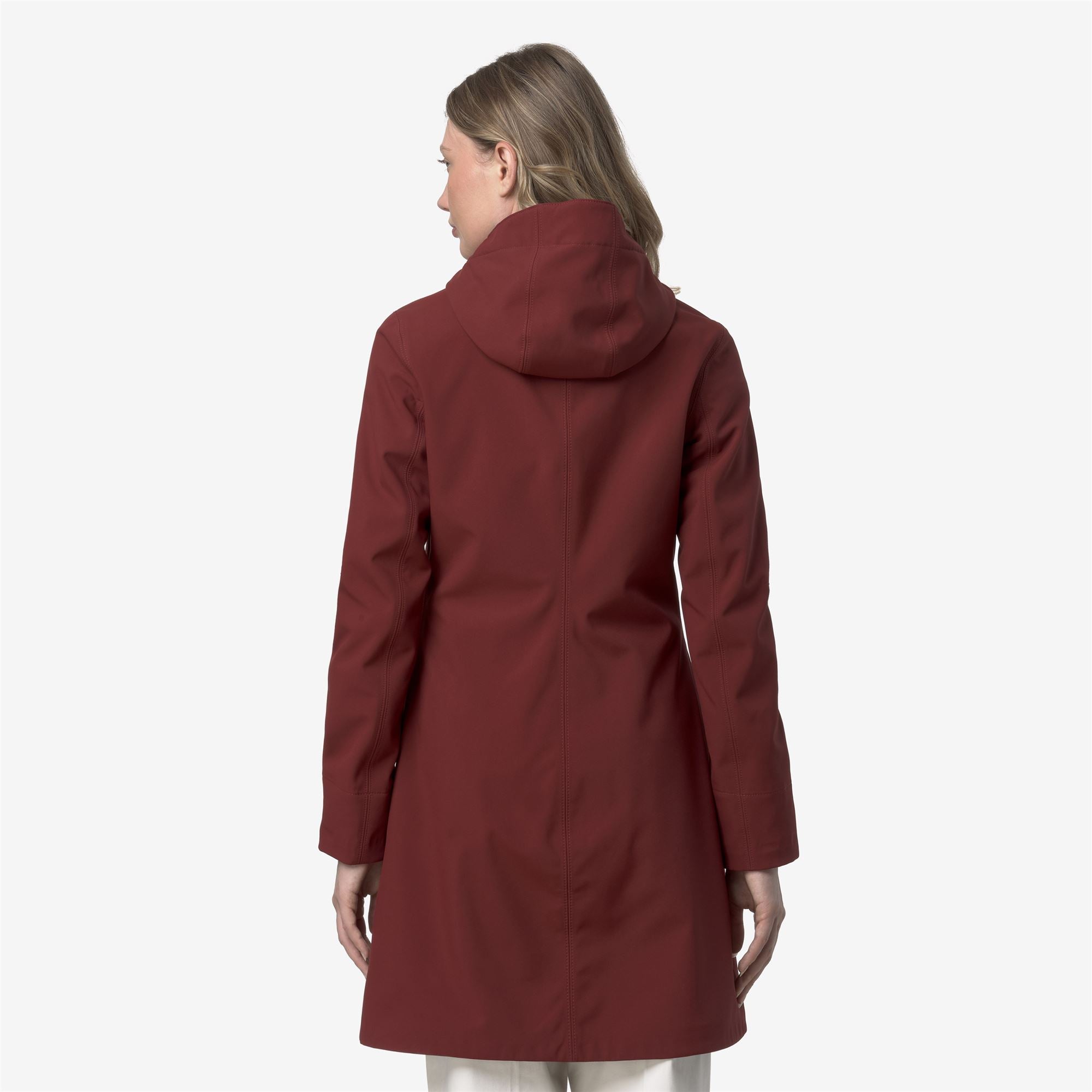 STEPHY BONDED - Jackets - 3/4 LENGTH - Woman - RED SYRAH-BLUE DEPTH