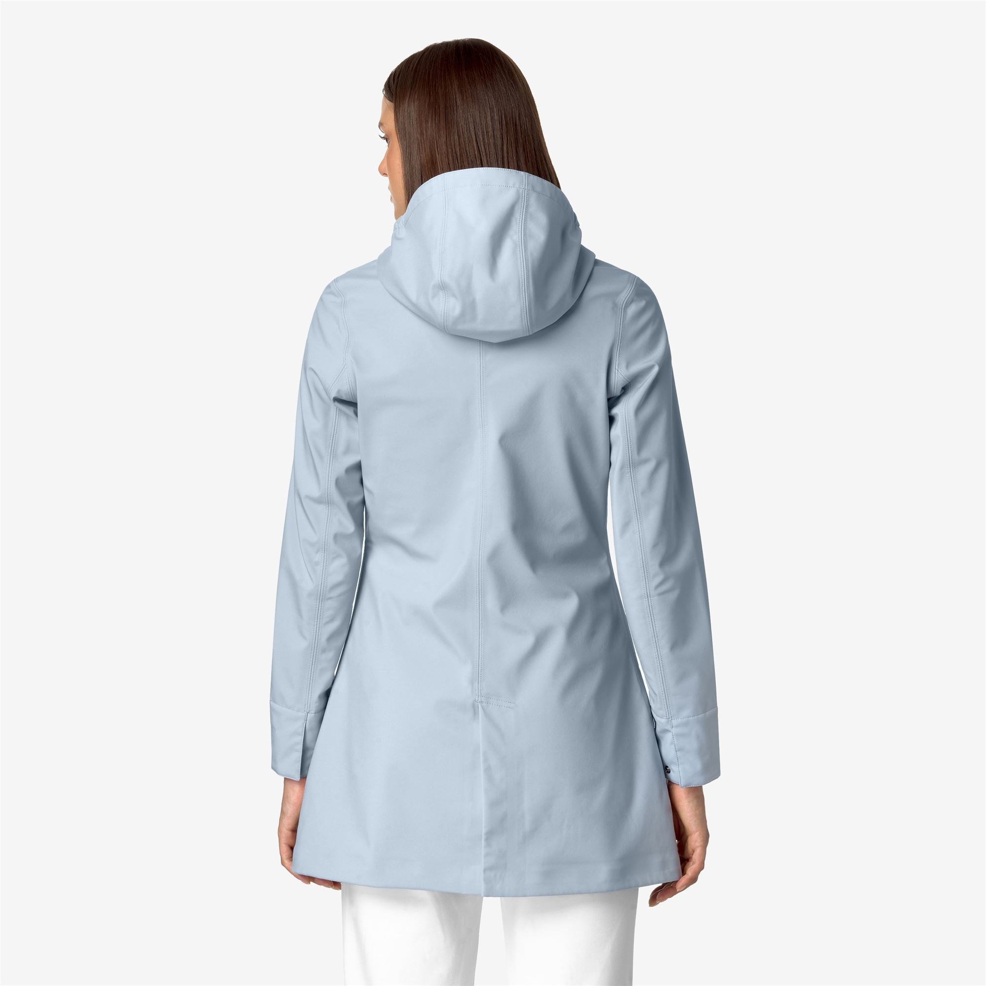 MATHY BONDED - Jackets - 3/4 LENGTH - Woman - BLUE A-BLUE D