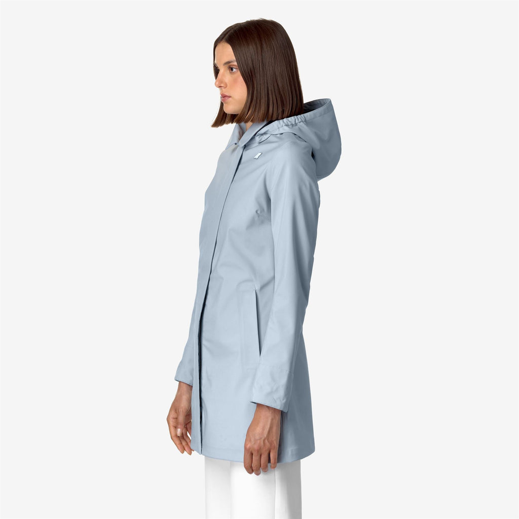 MATHY BONDED - Jackets - 3/4 LENGTH - Woman - BLUE A-BLUE D