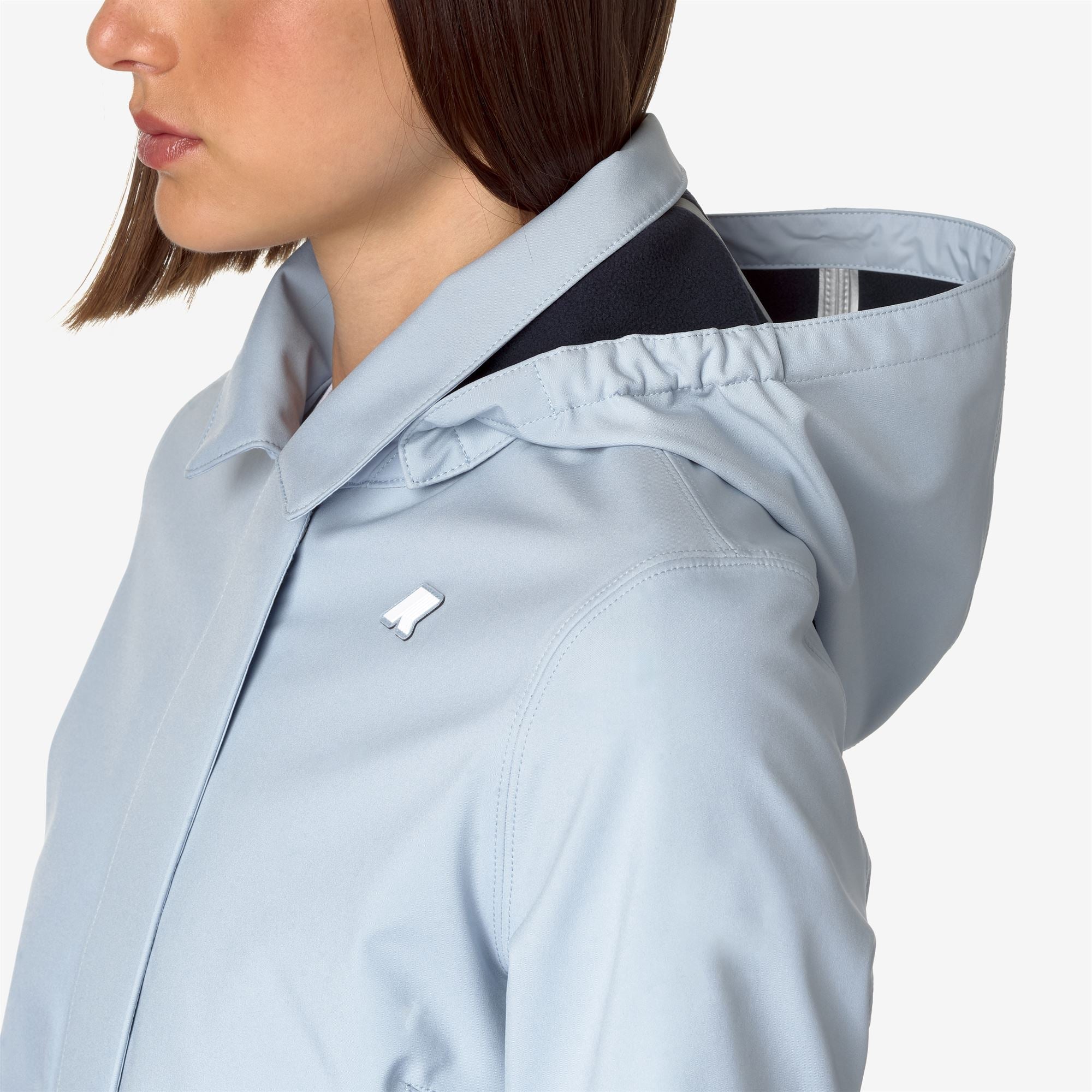 MATHY BONDED - Jackets - 3/4 LENGTH - Woman - BLUE A-BLUE D