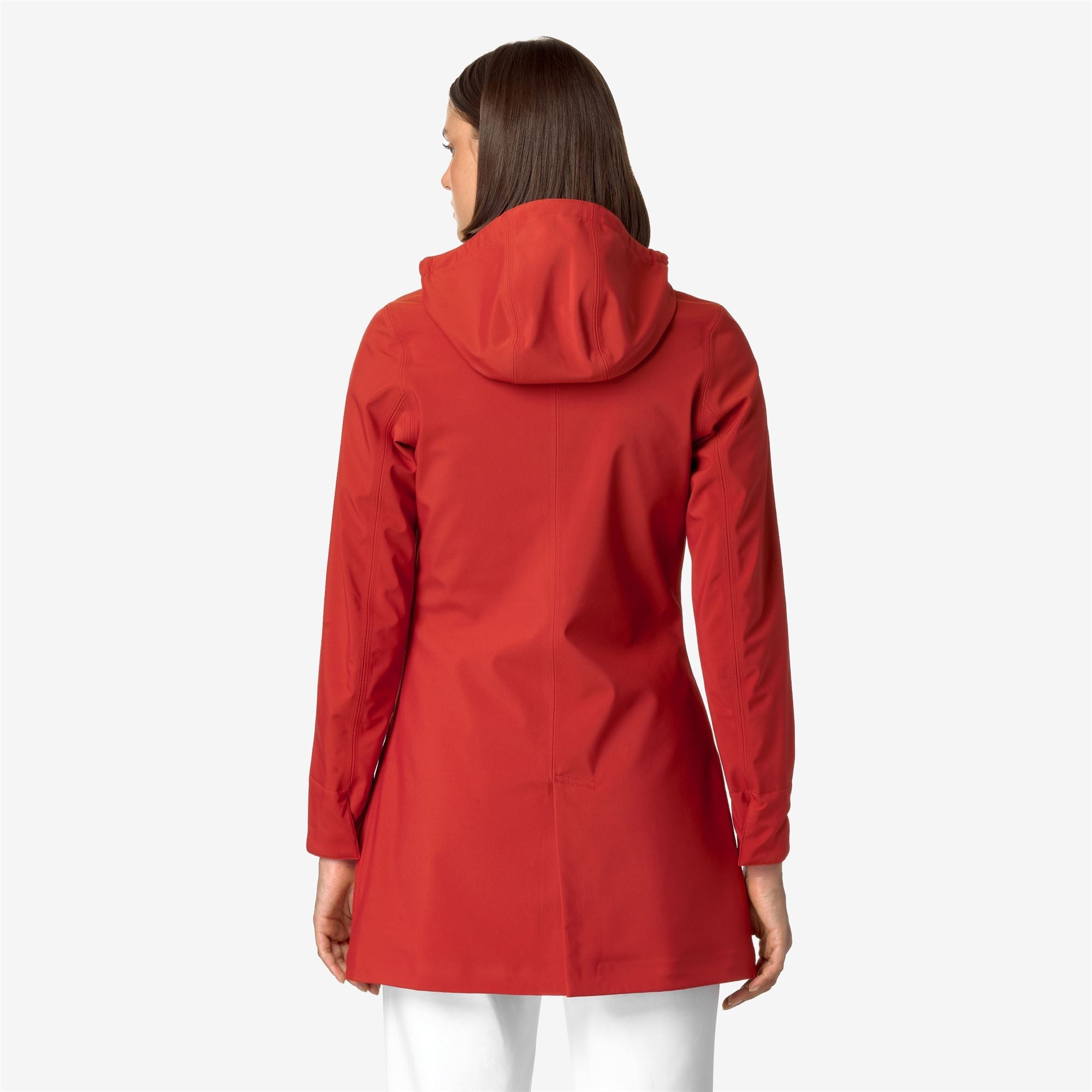 MATHY BONDED - Jackets - 3/4 LENGTH - Woman - RED P-BLUE D