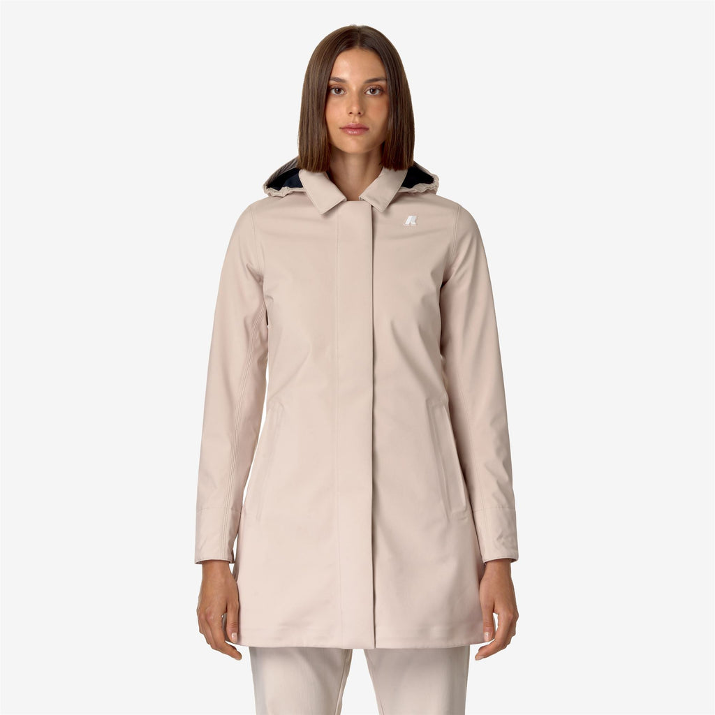 MATHY BONDED - Jackets - 3/4 LENGTH - Woman - PINK T-BLUE D
