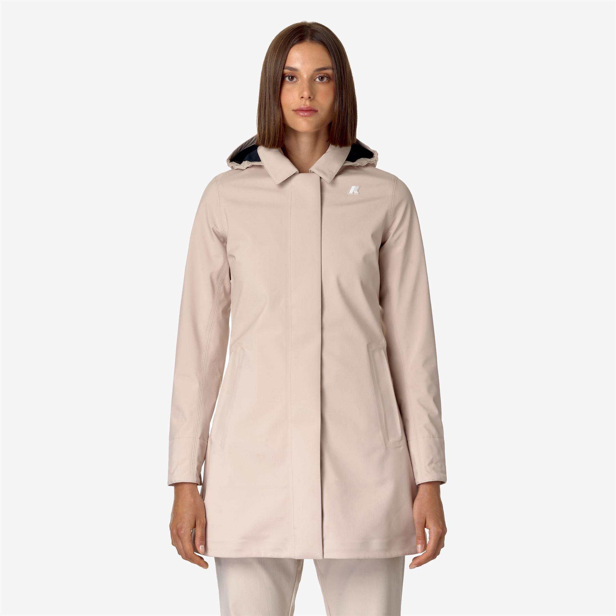 MATHY BONDED - Jackets - 3/4 LENGTH - Woman - PINK T-BLUE D