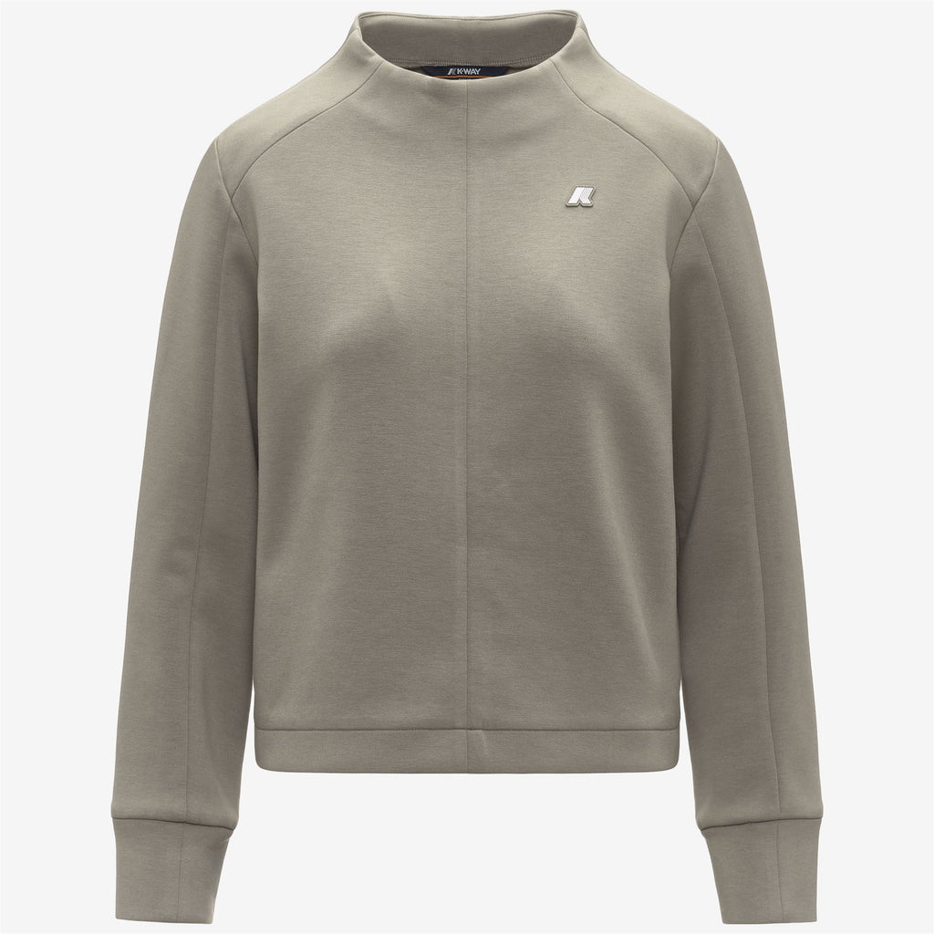 AUBANE LIGHT SPACER - Fleece - Pull Over - Woman - GREEN OAK