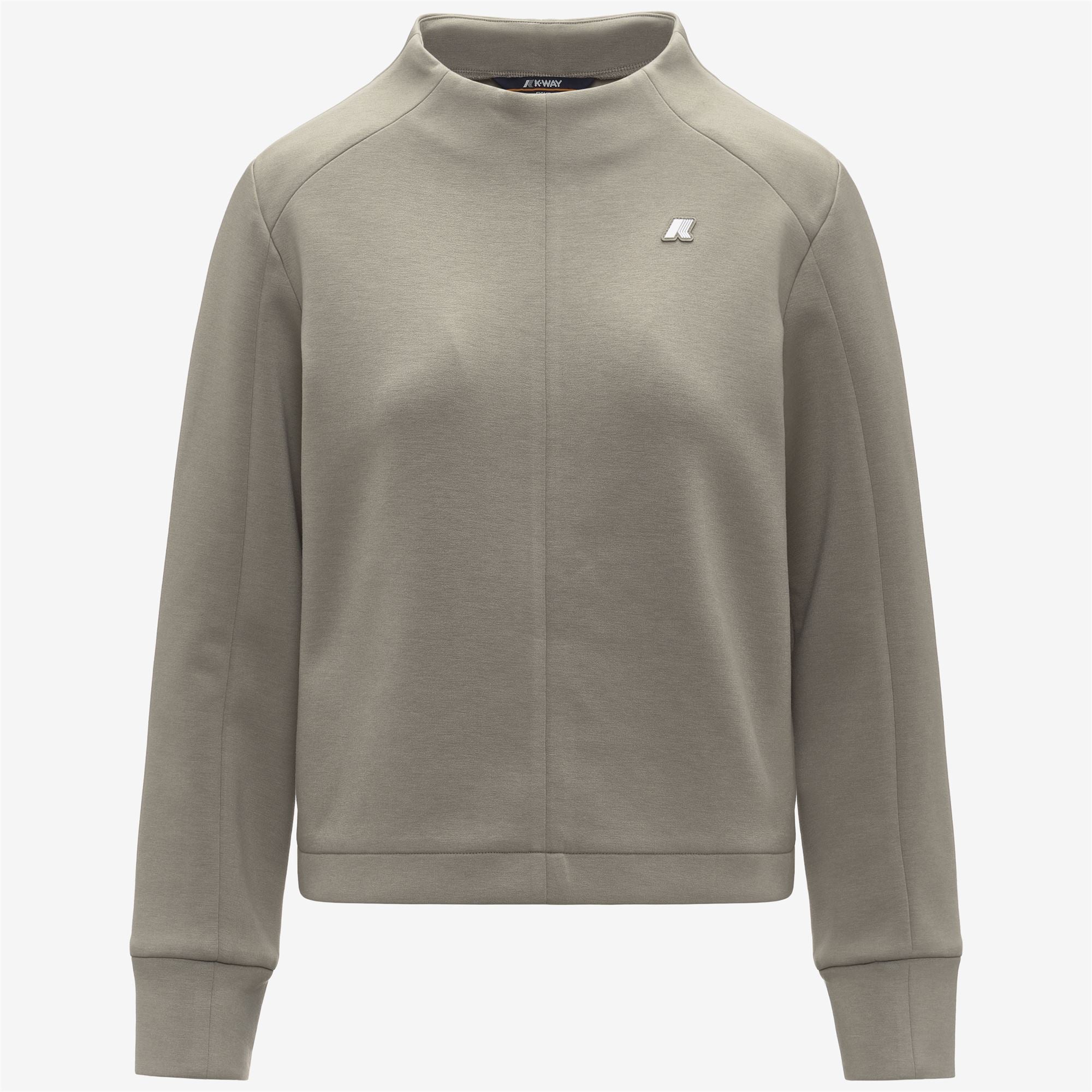 AUBANE LIGHT SPACER - Fleece - Pull Over - Woman - GREEN OAK