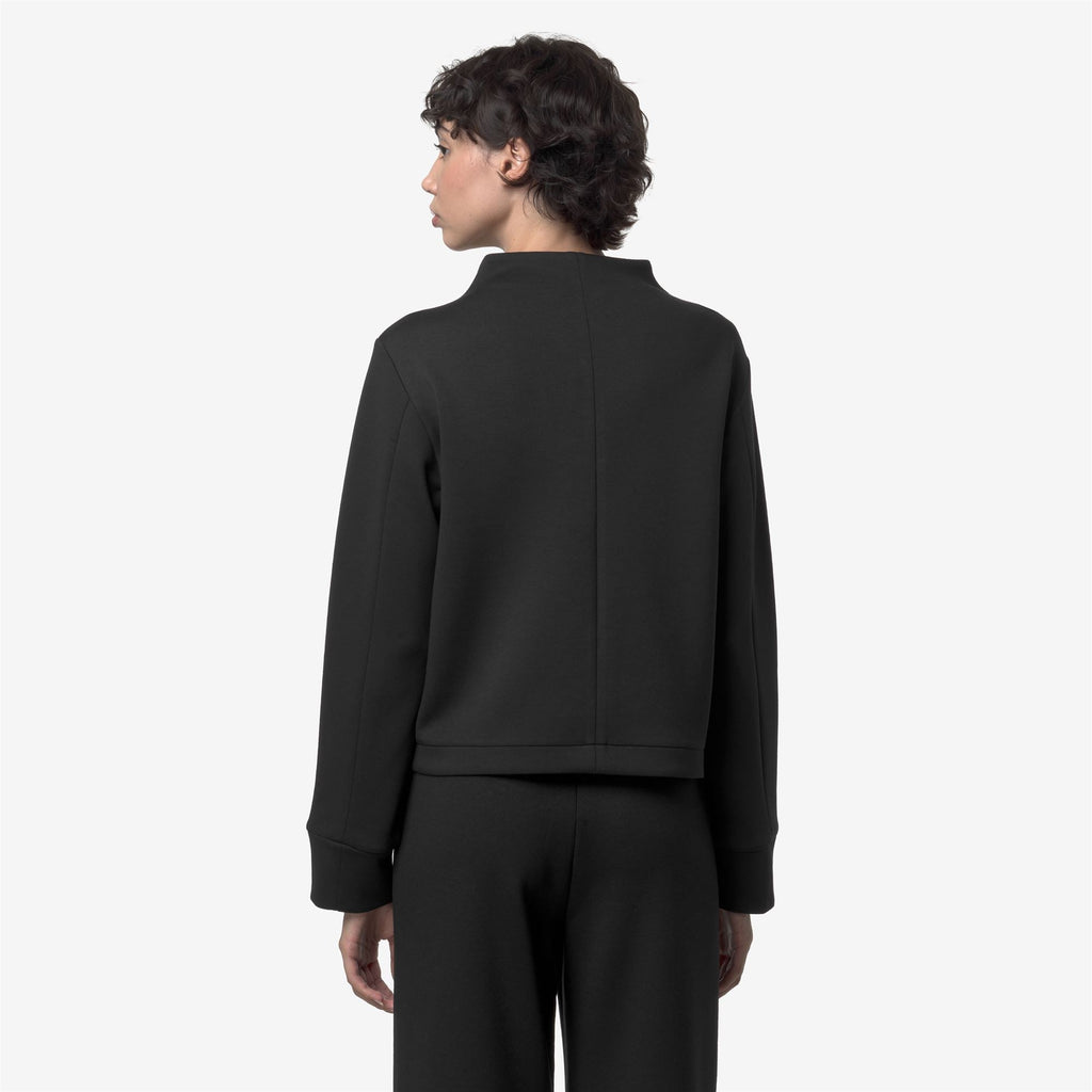 AUBANE LIGHT SPACER - Fleece - Pull Over - Woman - BLACK PURE