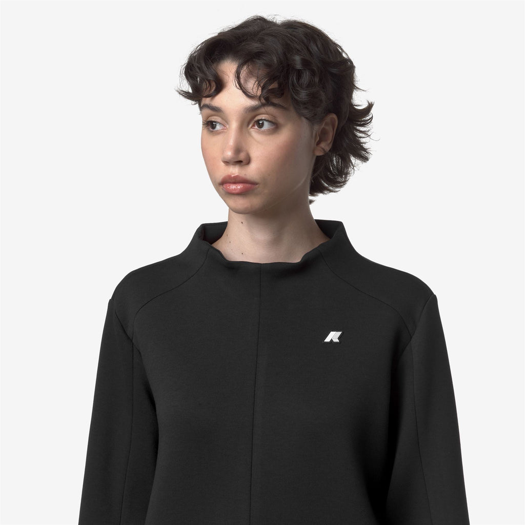 AUBANE LIGHT SPACER - Fleece - Pull Over - Woman - BLACK PURE
