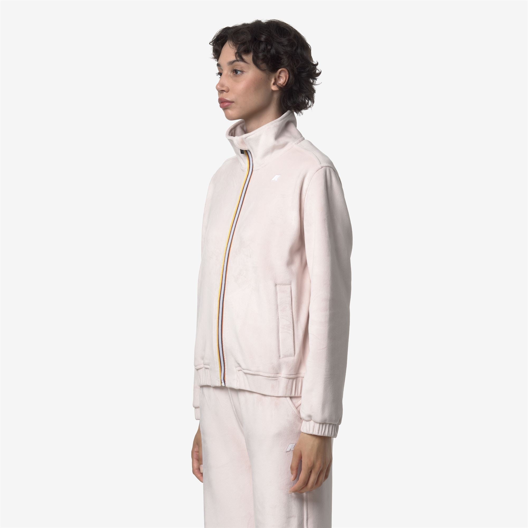VIVIETTE VELOUR POLAR - Fleece - Jacket - Woman - ROSE HUSHED-ROSE HUSHED