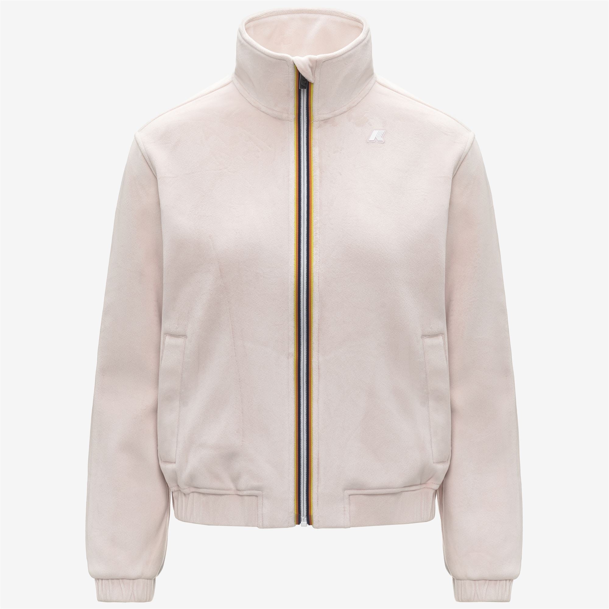 VIVIETTE VELOUR POLAR - Fleece - Jacket - Woman - ROSE HUSHED-ROSE HUSHED
