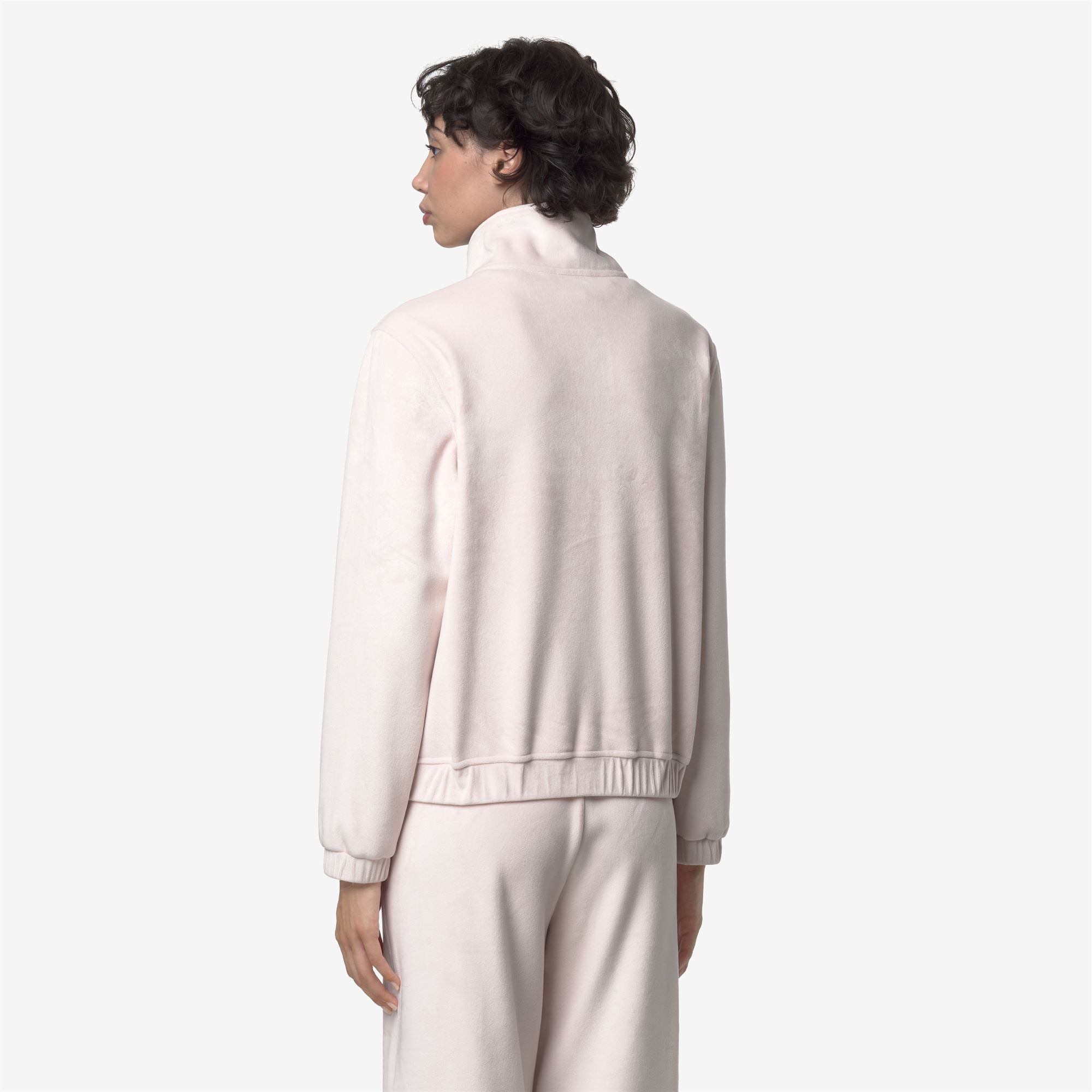 VIVIETTE VELOUR POLAR - Fleece - Jacket - Woman - ROSE HUSHED-ROSE HUSHED