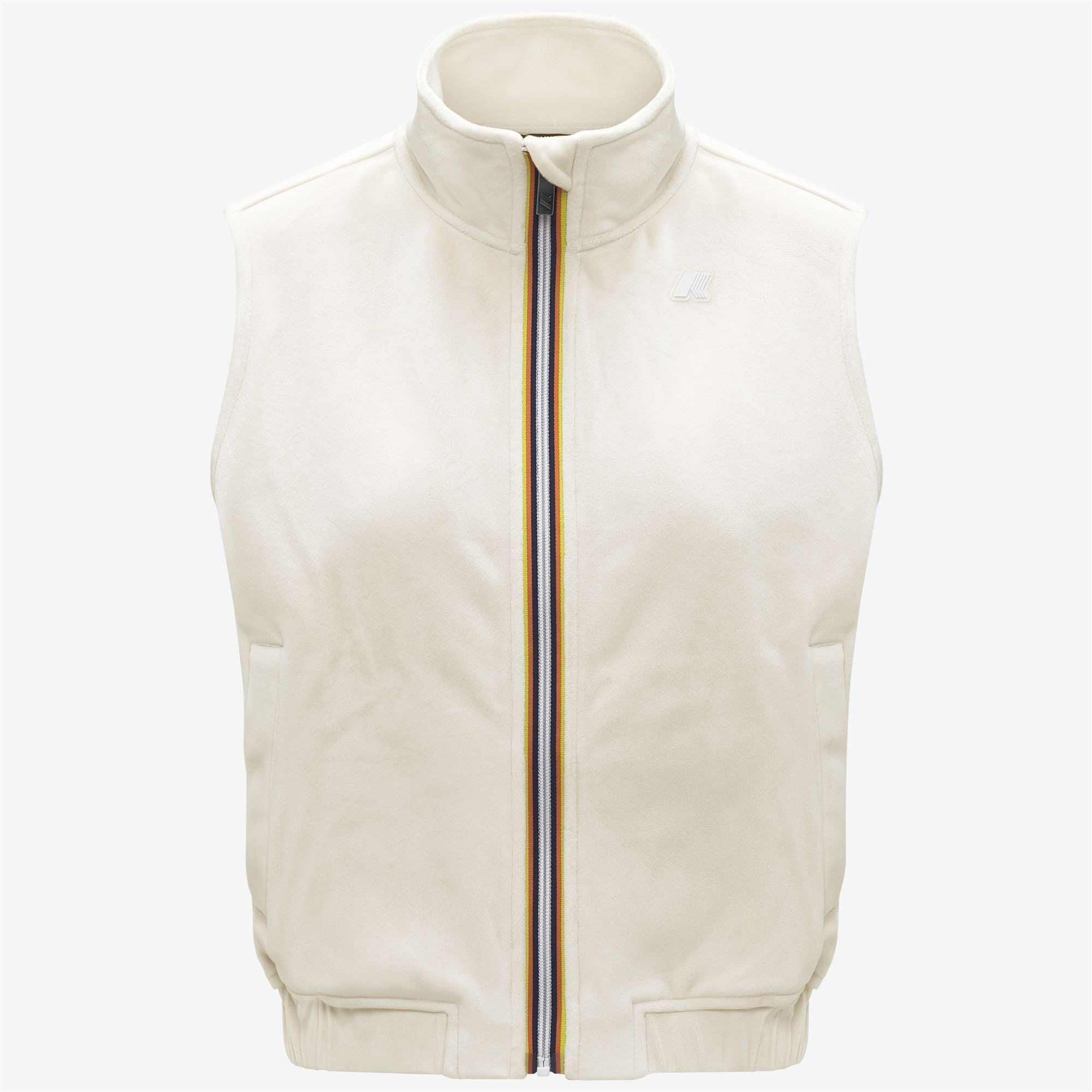 VIVIELME VELOUR POLAR - Fleece - Vest - Woman - WHITE G-WHITE G