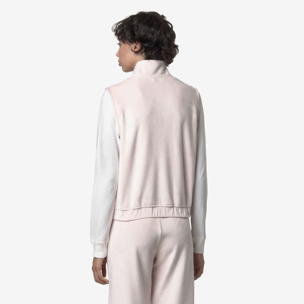 VIVIELME VELOUR POLAR - Fleece - Vest - Woman - ROSE HUSHED-ROSE HUSHED