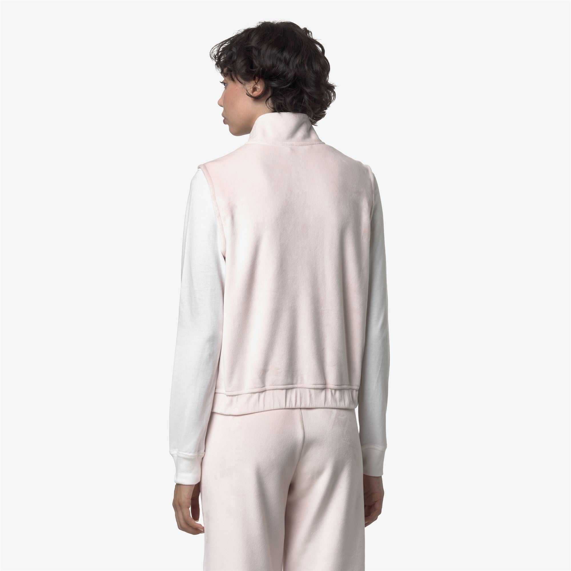 VIVIELME VELOUR POLAR - Fleece - Vest - Woman - ROSE HUSHED-ROSE HUSHED