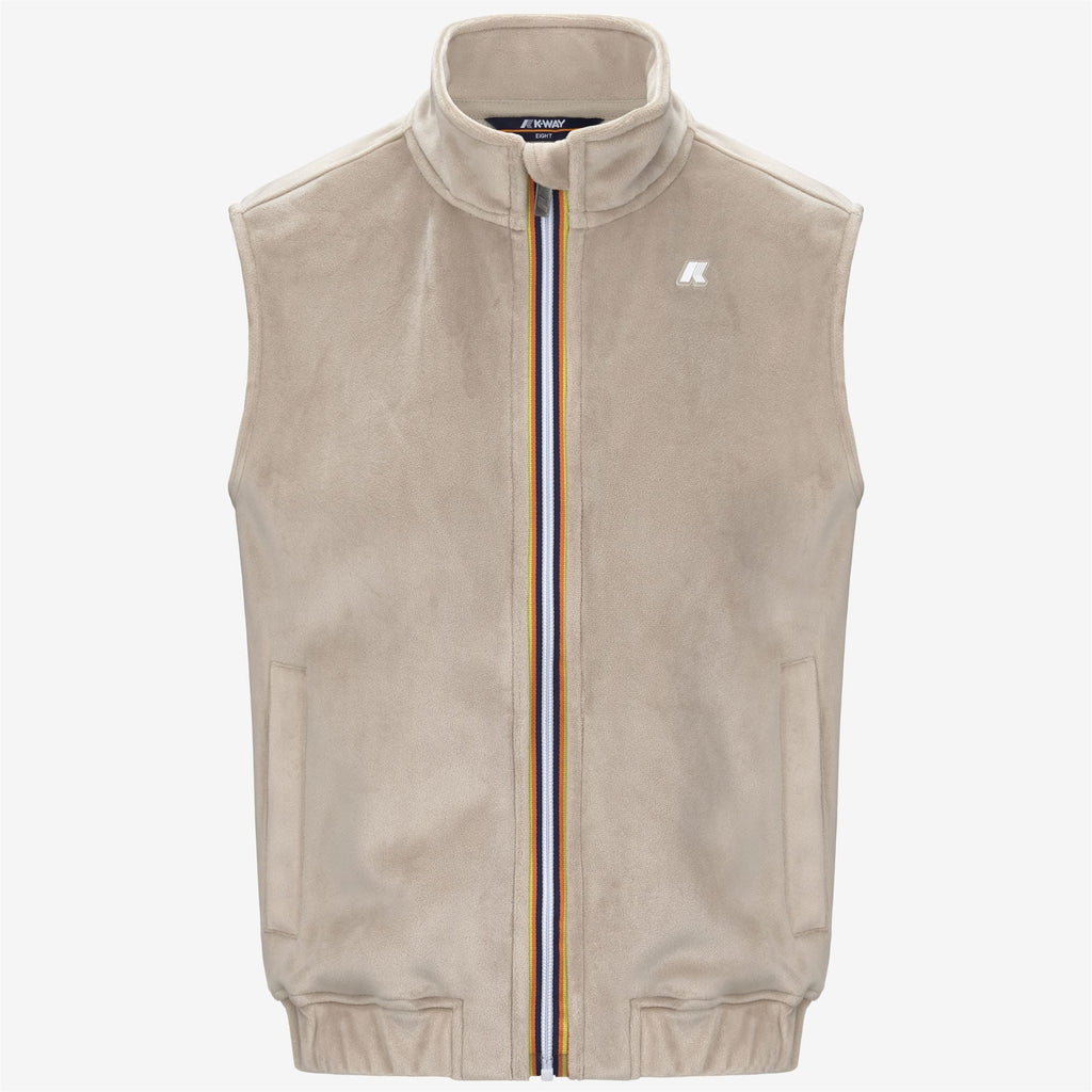 VIVIELME VELOUR POLAR - Fleece - Vest - Woman - BEIGE CASHMERE-BEIGE CASHMERE