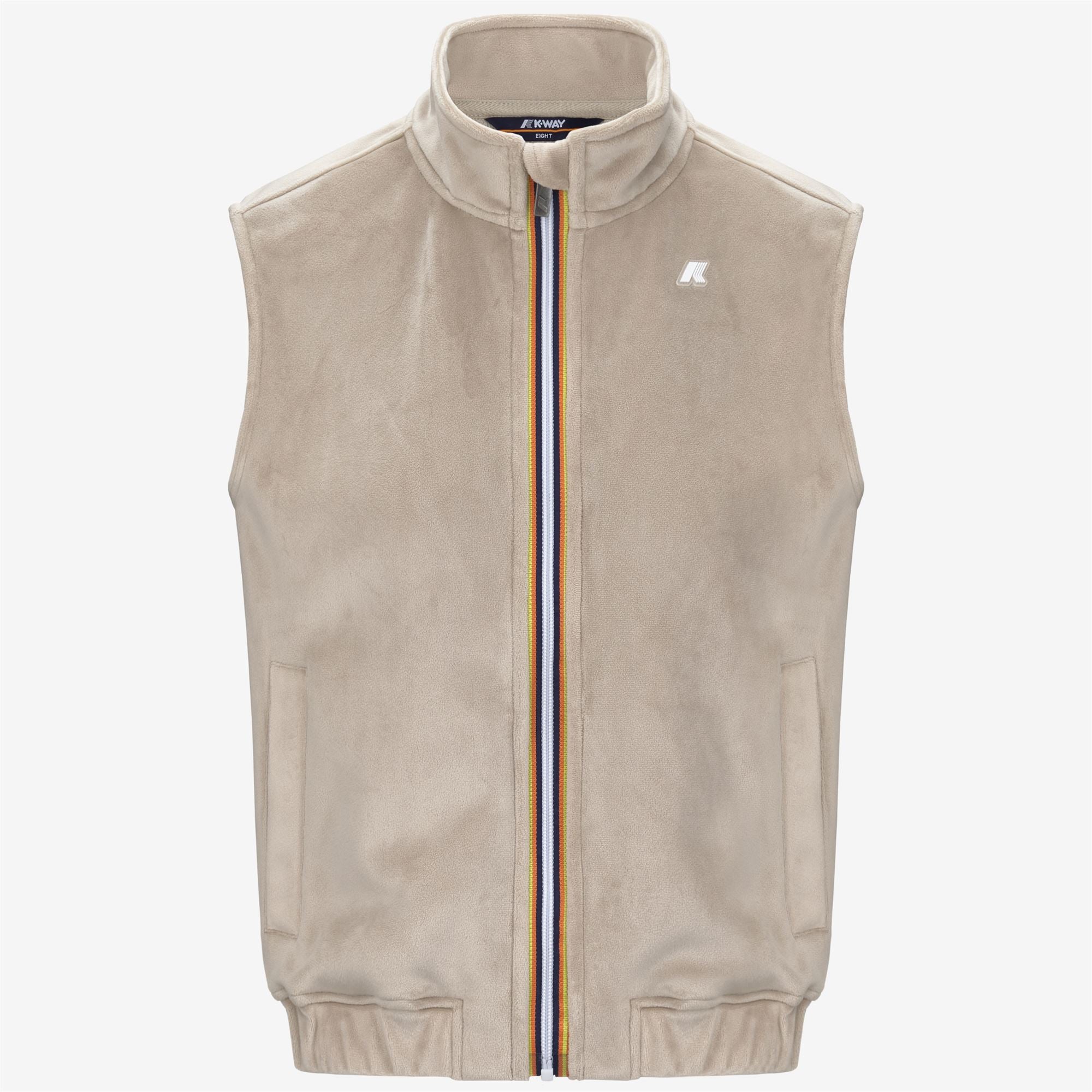 VIVIELME VELOUR POLAR - Fleece - Vest - Woman - BEIGE CASHMERE-BEIGE CASHMERE