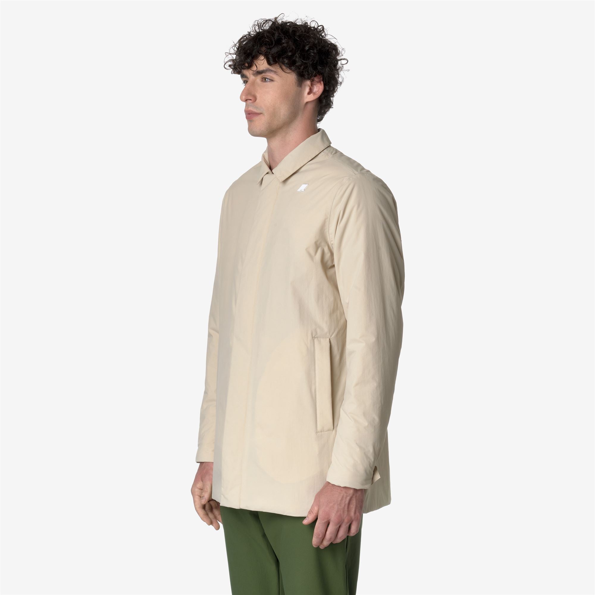 BENNY WARM OTTOMAN - Jackets - Mid - Man - BEIGE GREY