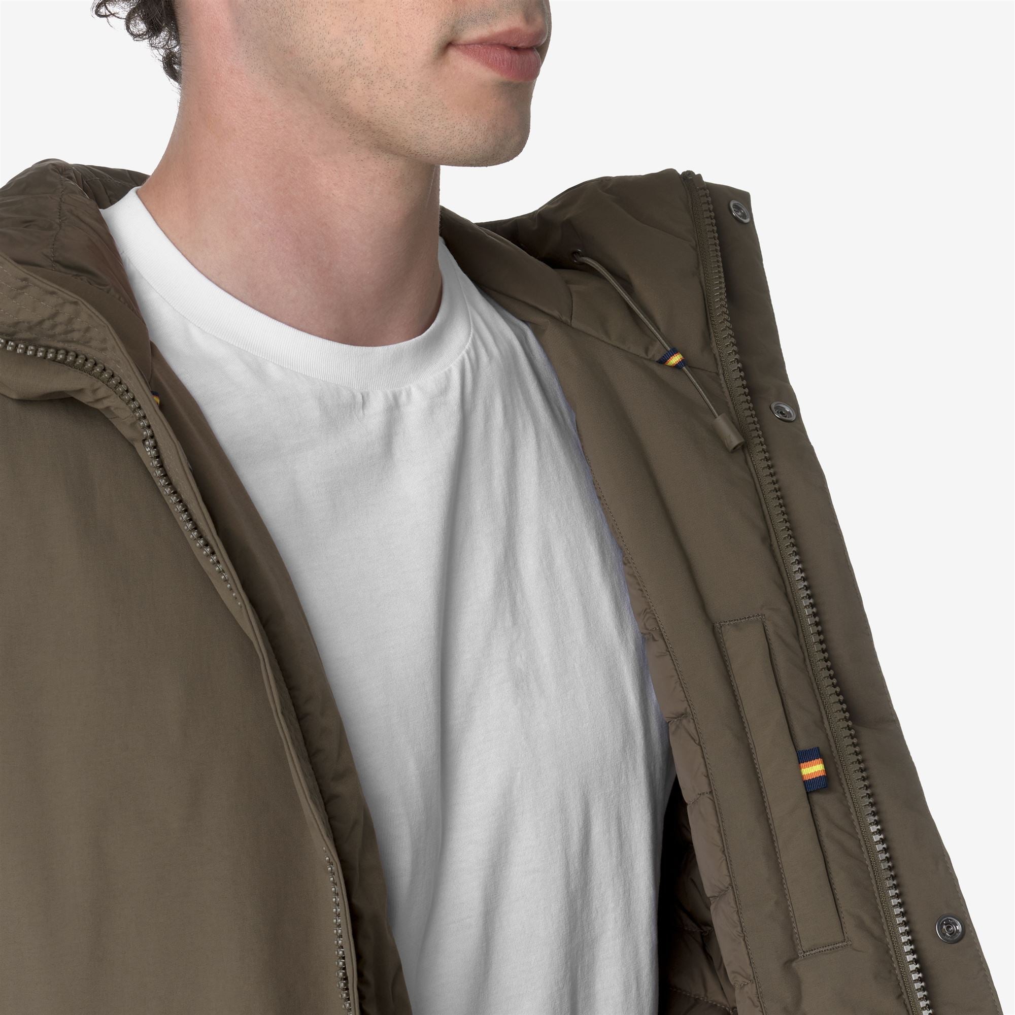 THOMAS WARM OTTOMAN - Jackets - Long - Man - BROWN GREENISH