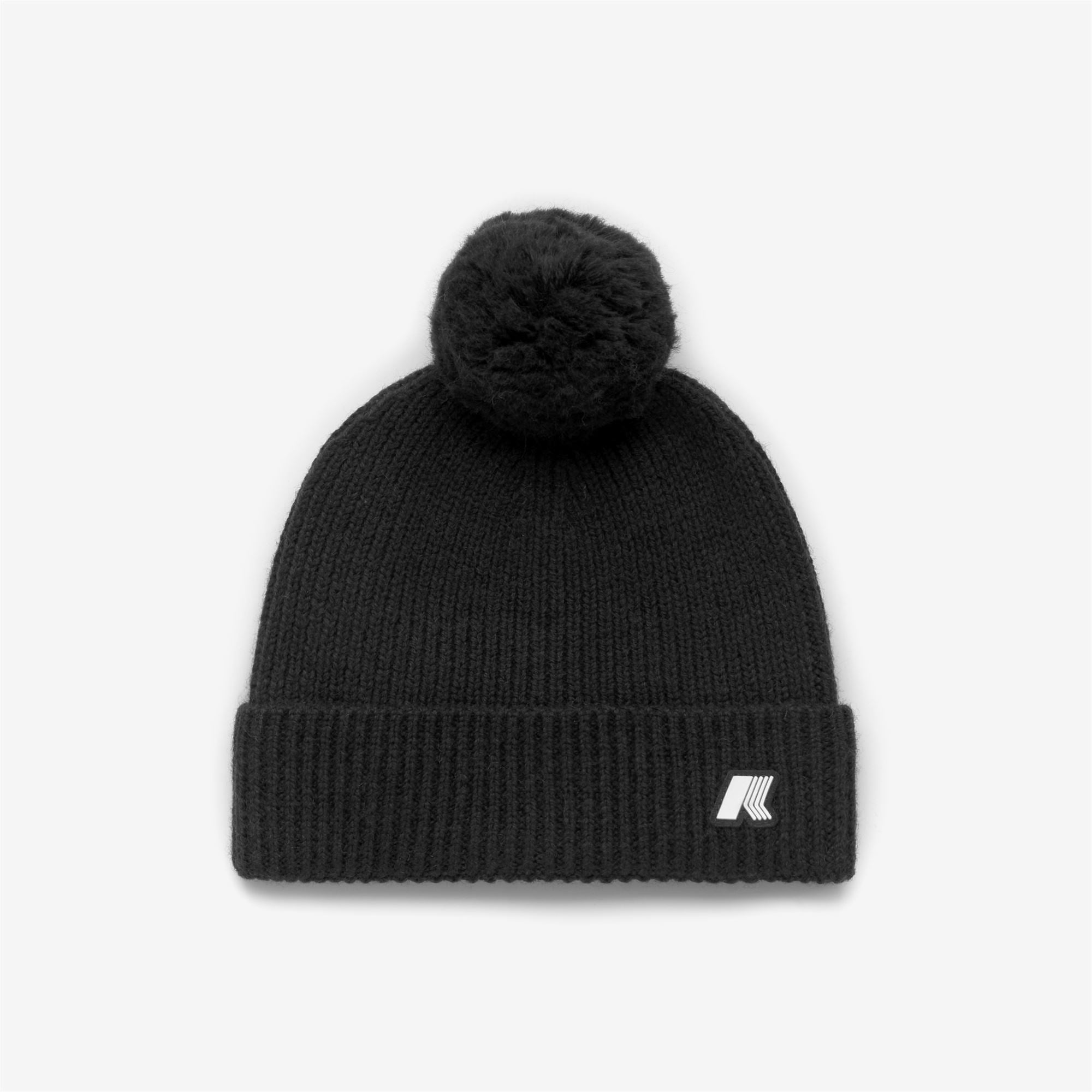 P. VINCIENNE CARDIGAN STITCH - Headwear - Hat - Girl - BLACK PURE MELANGE