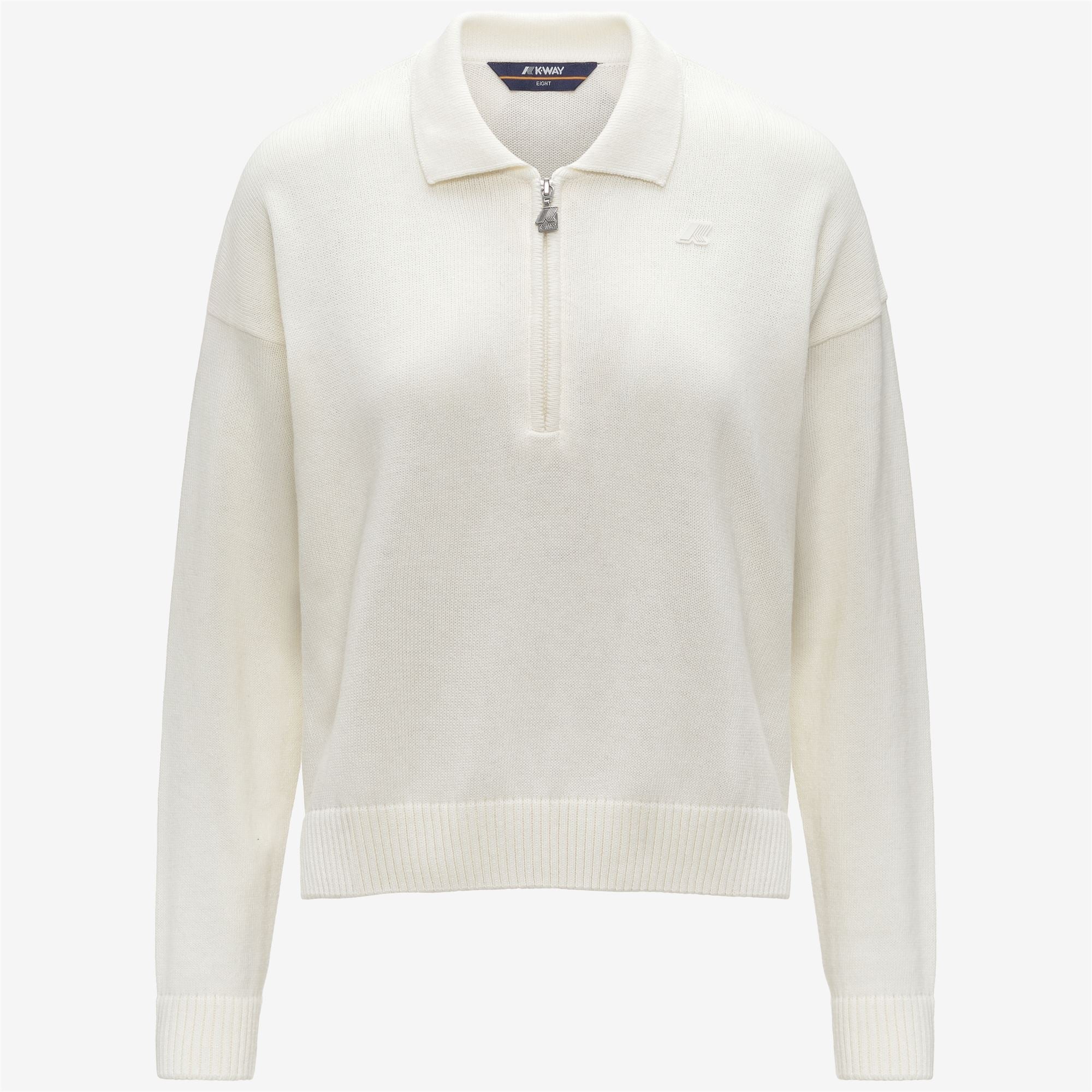 GRAMARNIER COTTON CASHMERE AF - KNITWEAR - Pull Over - Woman - WHITE GARDENIA