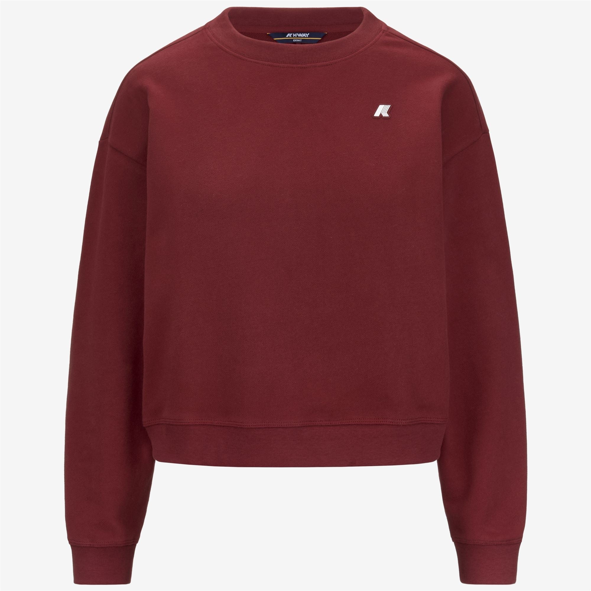 LOIZA FLEECE PEACH - Fleece - Jumper - Woman - RED SYRAH