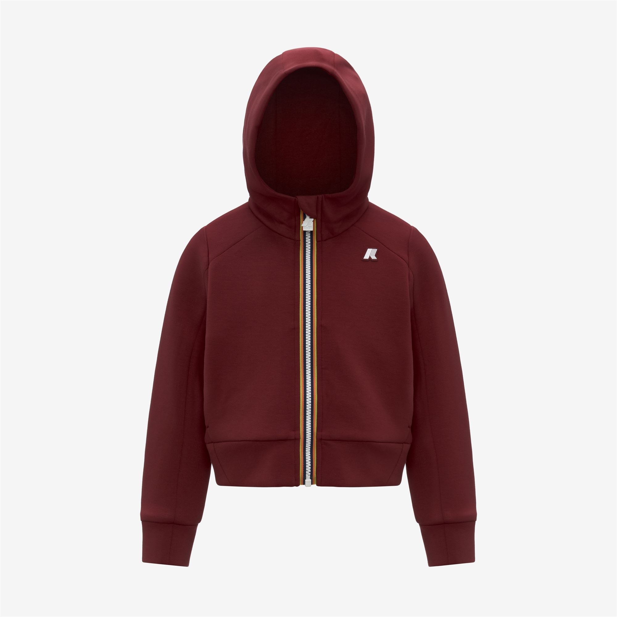 P. DIVINE LIGHT SPACER - Fleece - Hoodie Full Zip - Girl - RED SYRAH