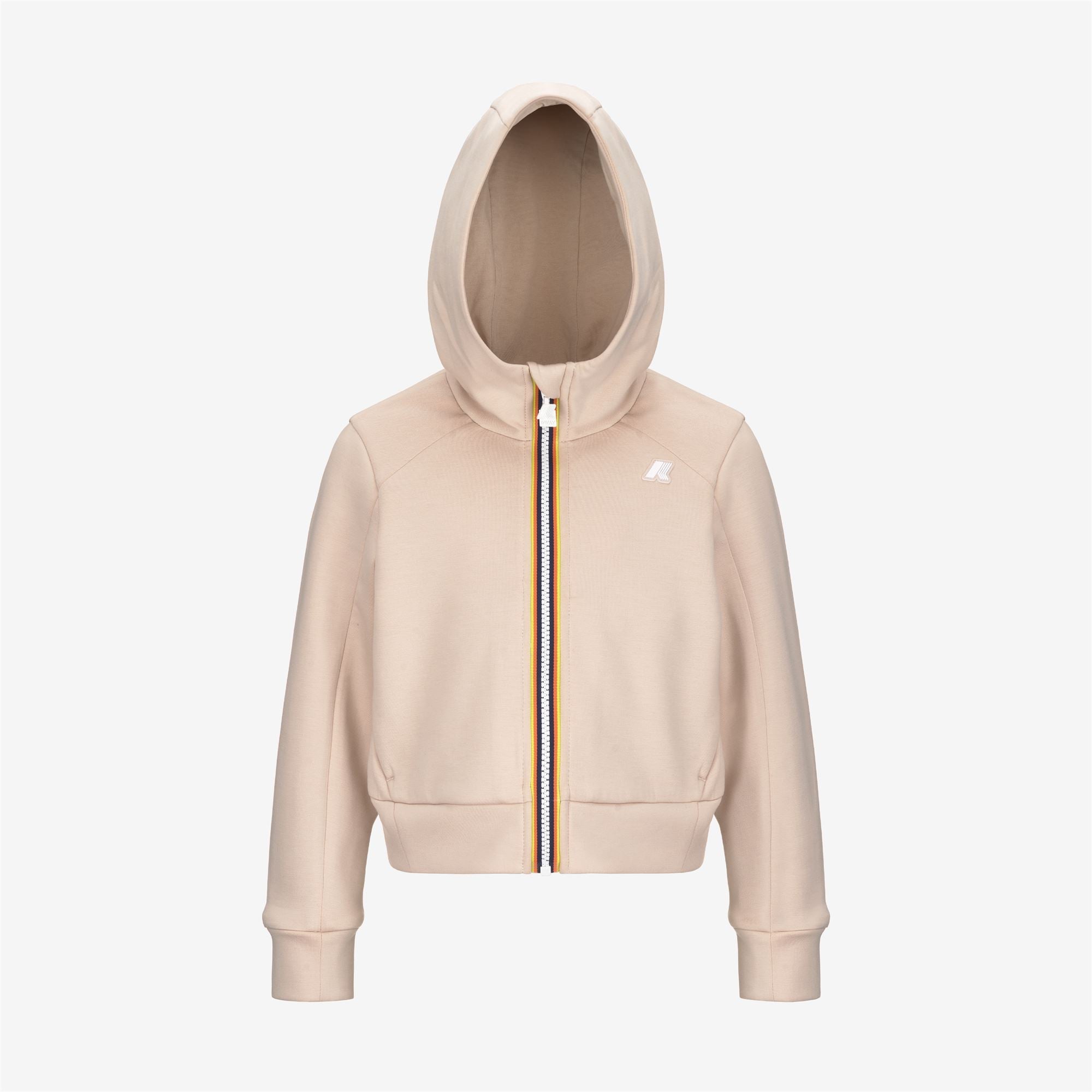P. DIVINE LIGHT SPACER - Fleece - Hoodie Full Zip - Girl - PINK TINT
