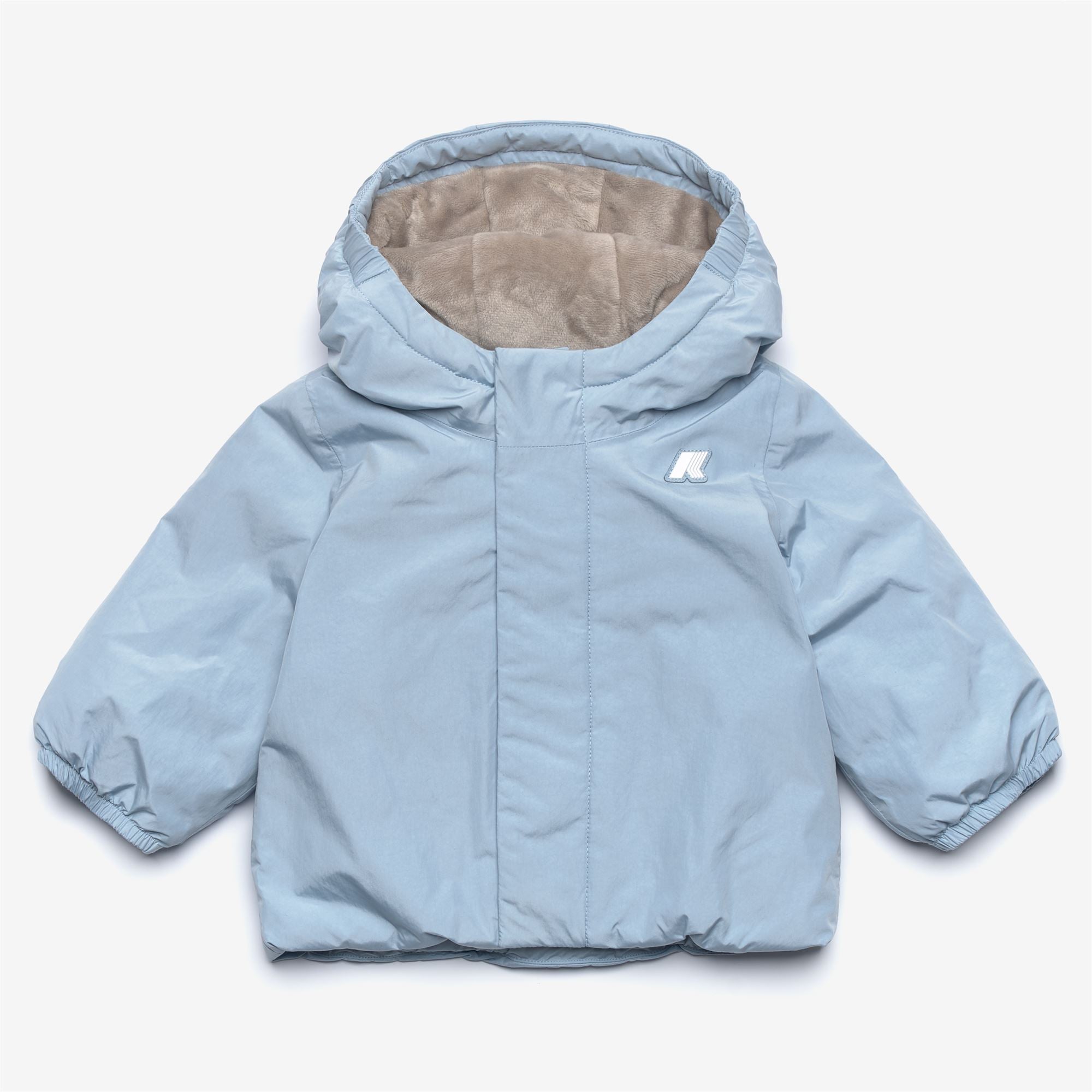 E. JACK SOFT TOUCH MARMOTTA - Jackets - Short - Kid unisex - AZURE LT MARINE-GREY GOAT