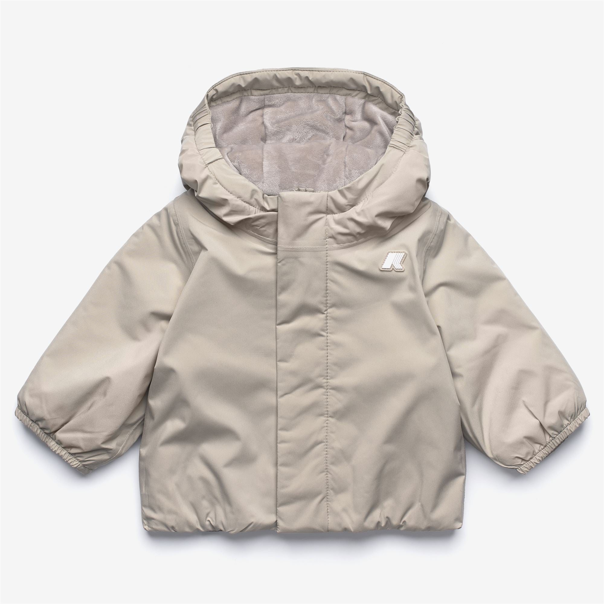 E. JACK SOFT TOUCH MARMOTTA - Jackets - Short - Kid unisex - BEIGE CASHMERE-GREY GOAT