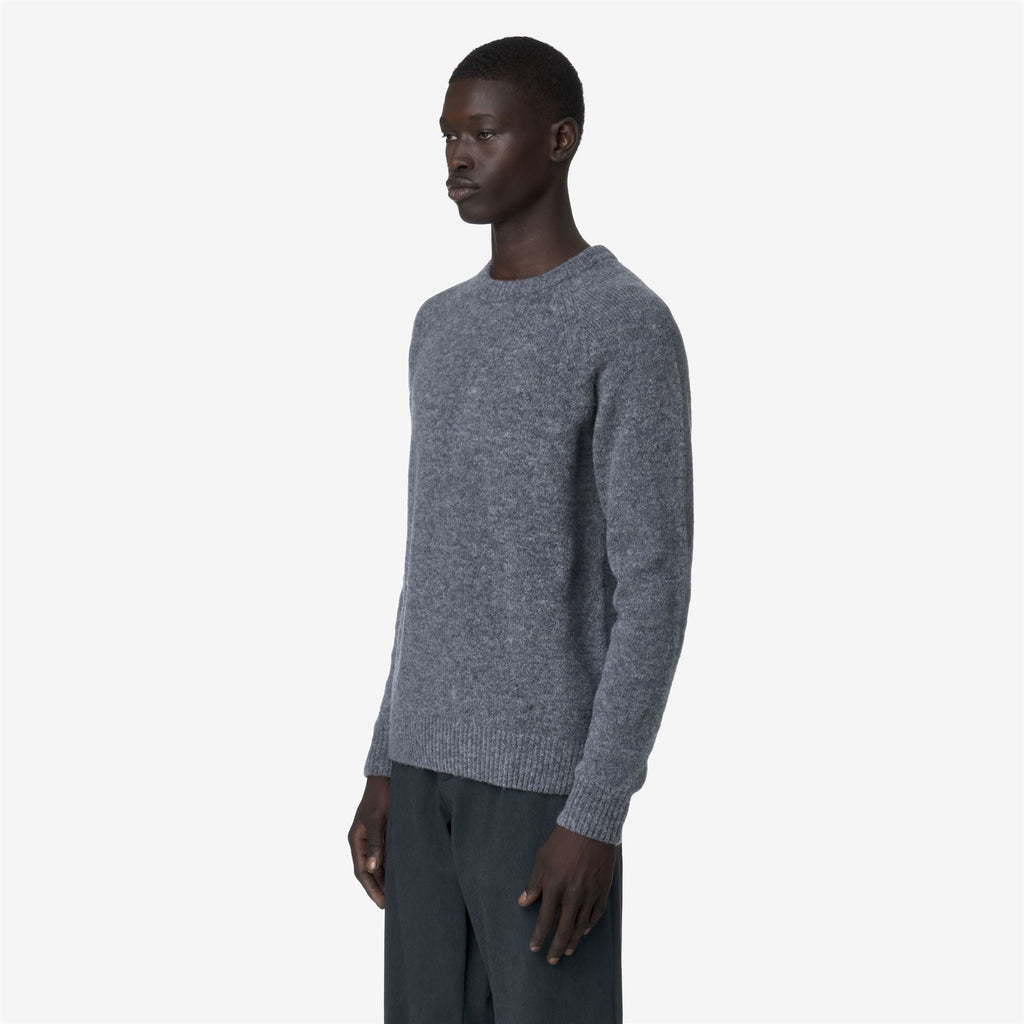 RENOULT - KNITWEAR - Pull Over - Man - BLUE WILD MIX