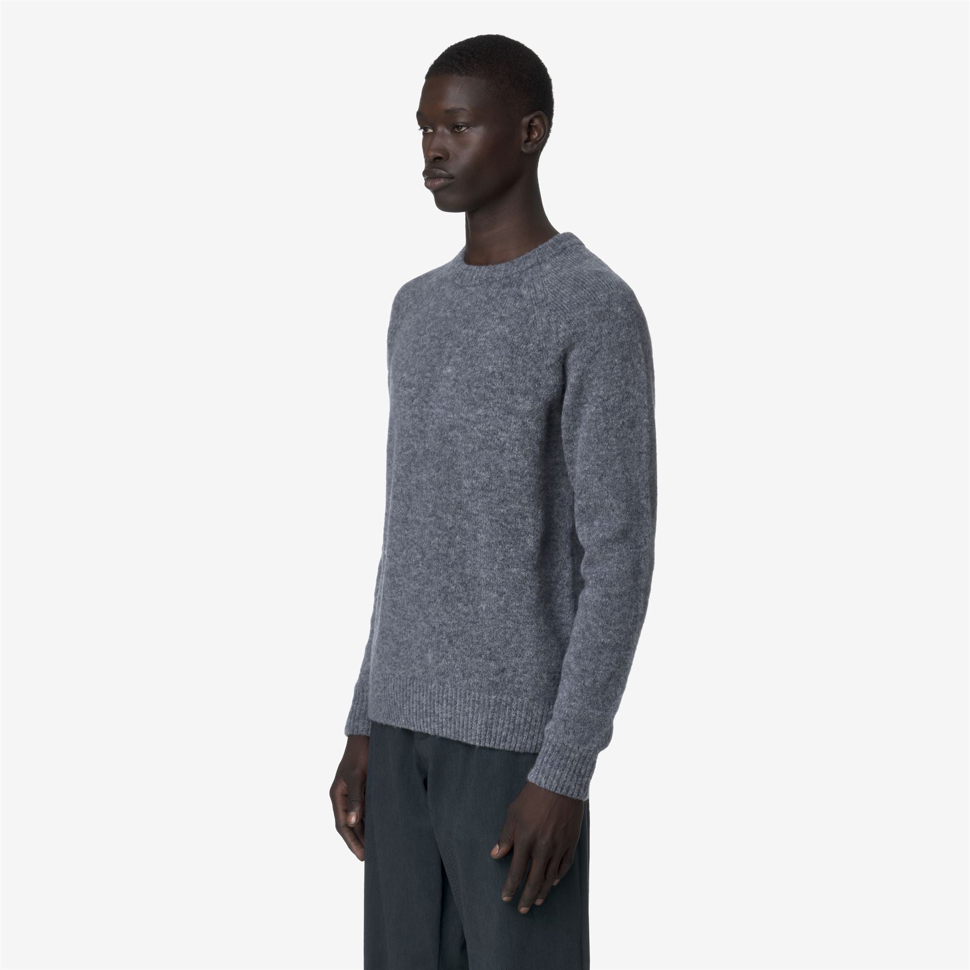 RENOULT - KNITWEAR - Pull Over - Man - BLUE WILD MIX