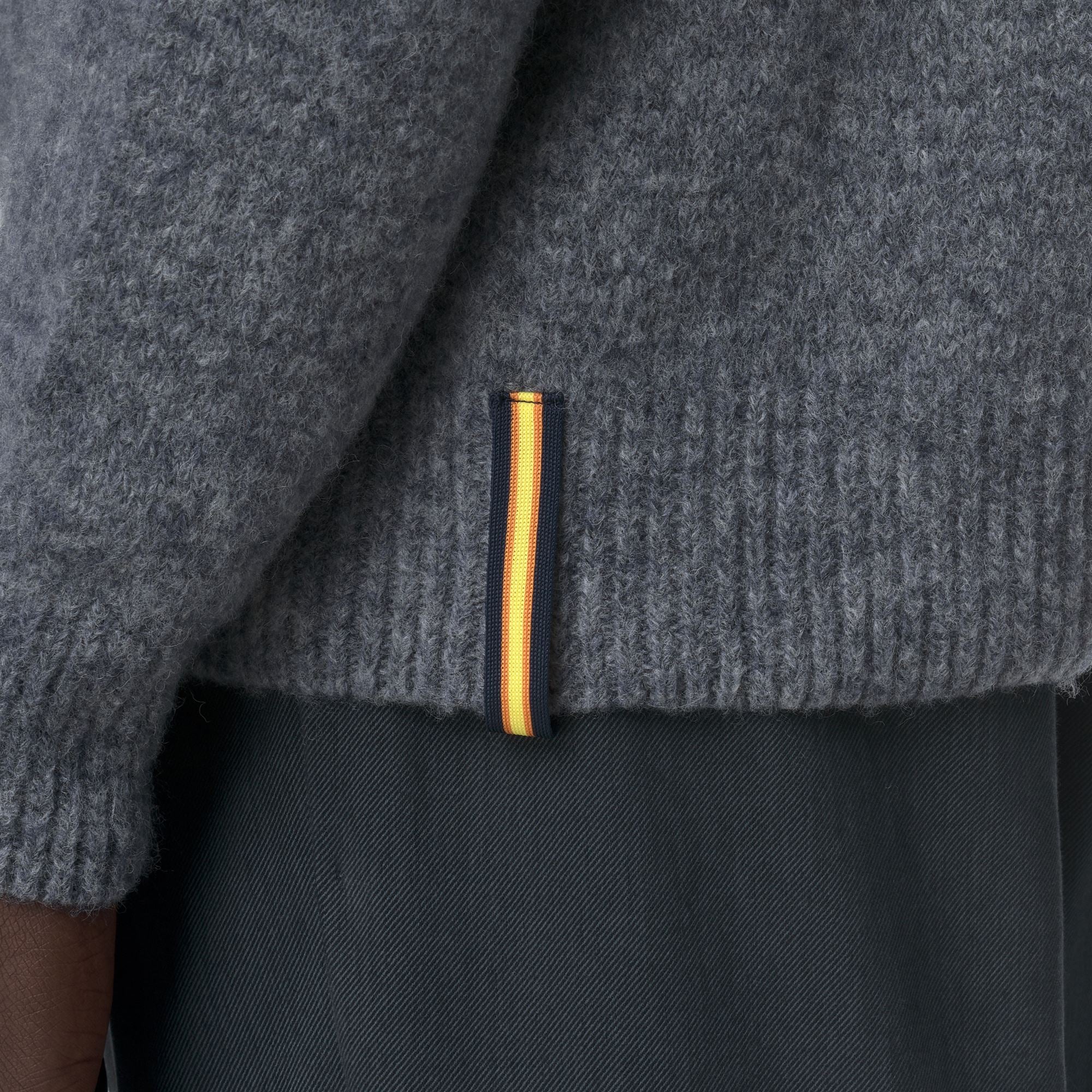 RENOULT - KNITWEAR - Pull Over - Man - BLUE WILD MIX