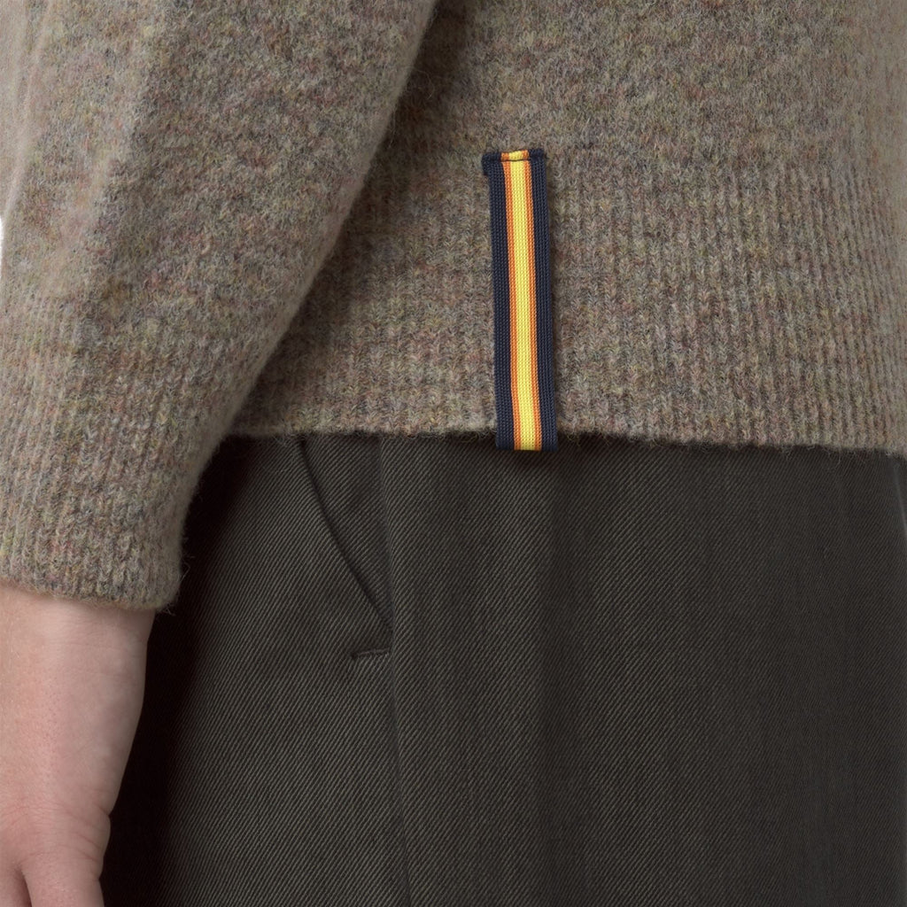 CLARISSE WOOL STRETCH - KNITWEAR - Pull Over - Woman - PINK DUST MIX