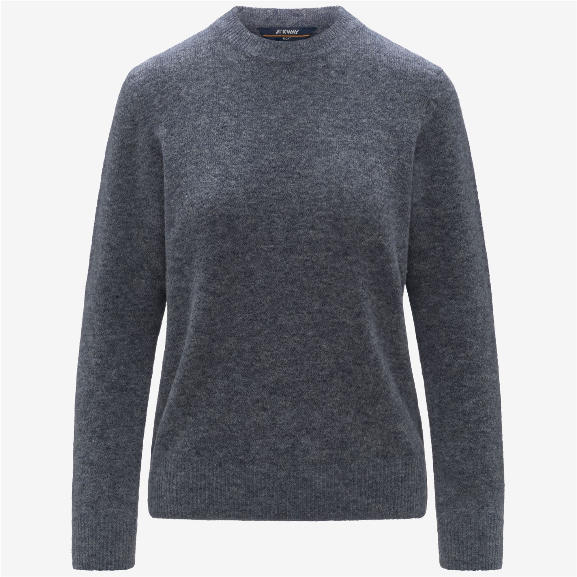 CLARISSE WOOL STRETCH - KNITWEAR - Pull Over - Woman - BLUE WILD MIX