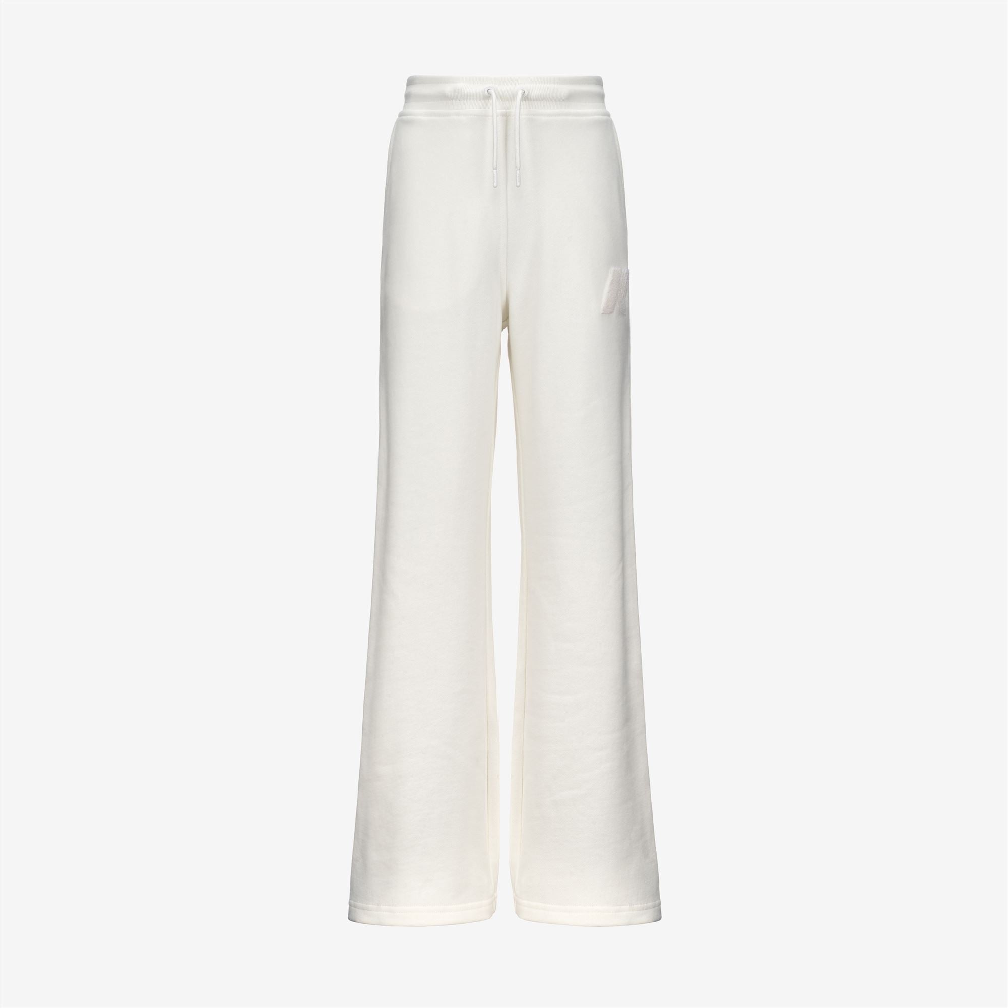 P. GIN FP K SPONGE - Pants - Sport Trousers - Girl - WHITE GARDENIA