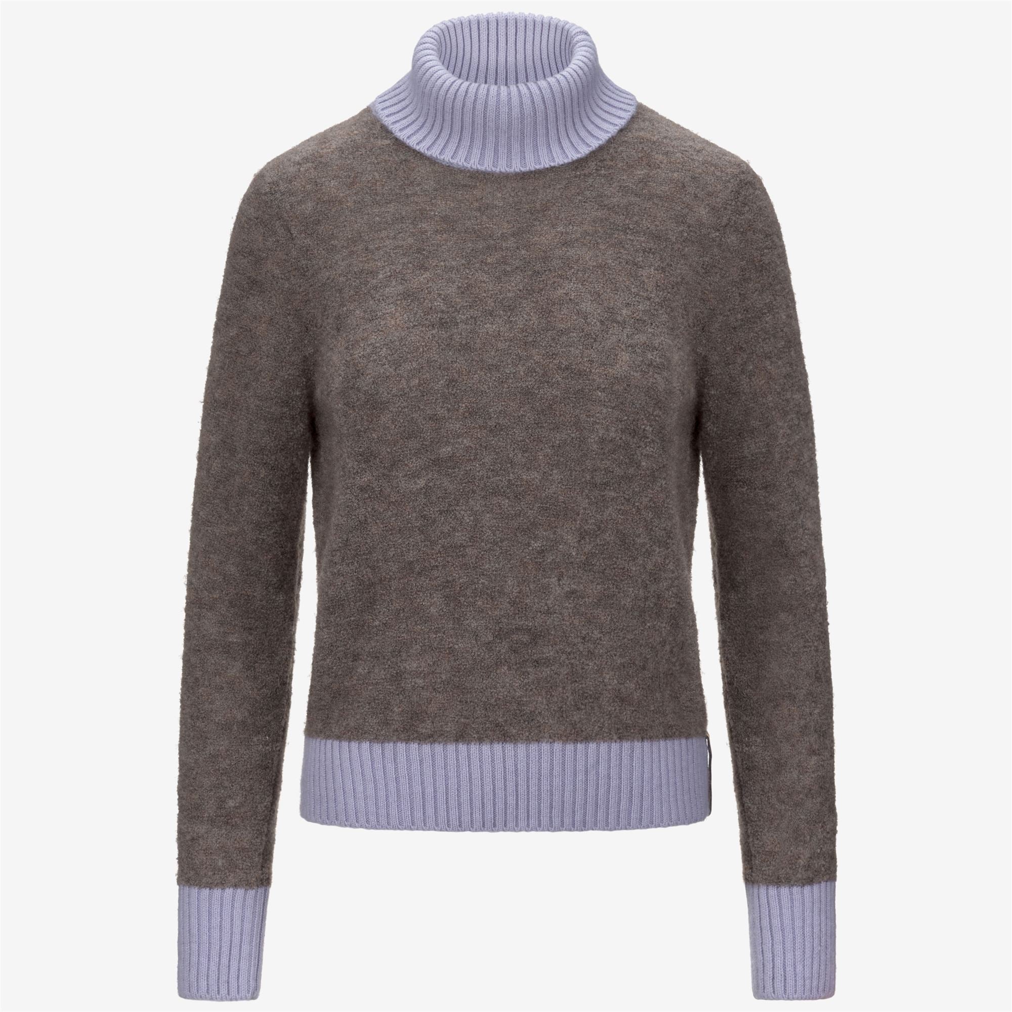 GRAZAY - KNITWEAR - Pull Over - Woman - BROWM-VIOLET PURPLE