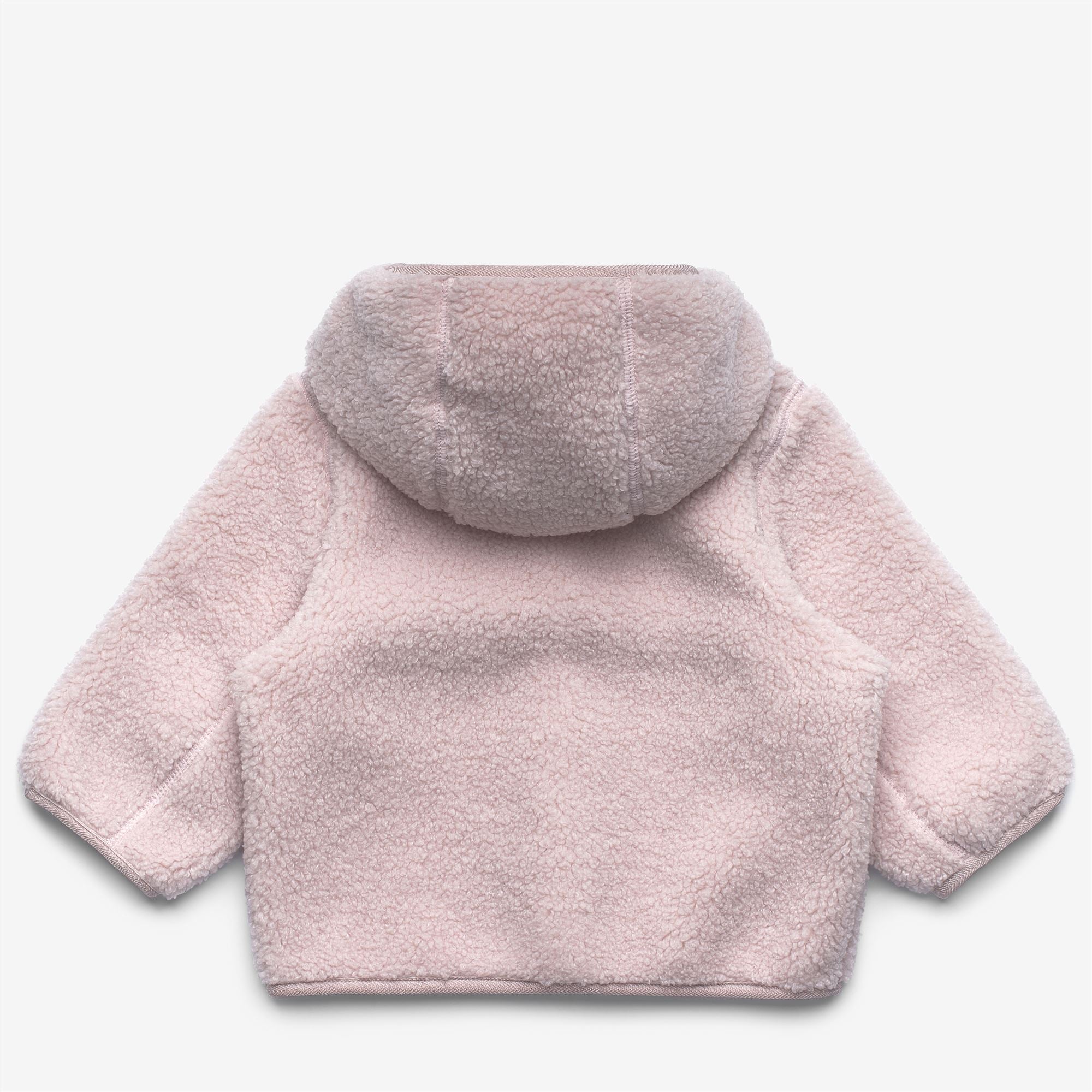 E. JANNE POLAR - Fleece - Hoodie Full Zip - Kid unisex - ROSE HUSHED-ROSE HUSHED