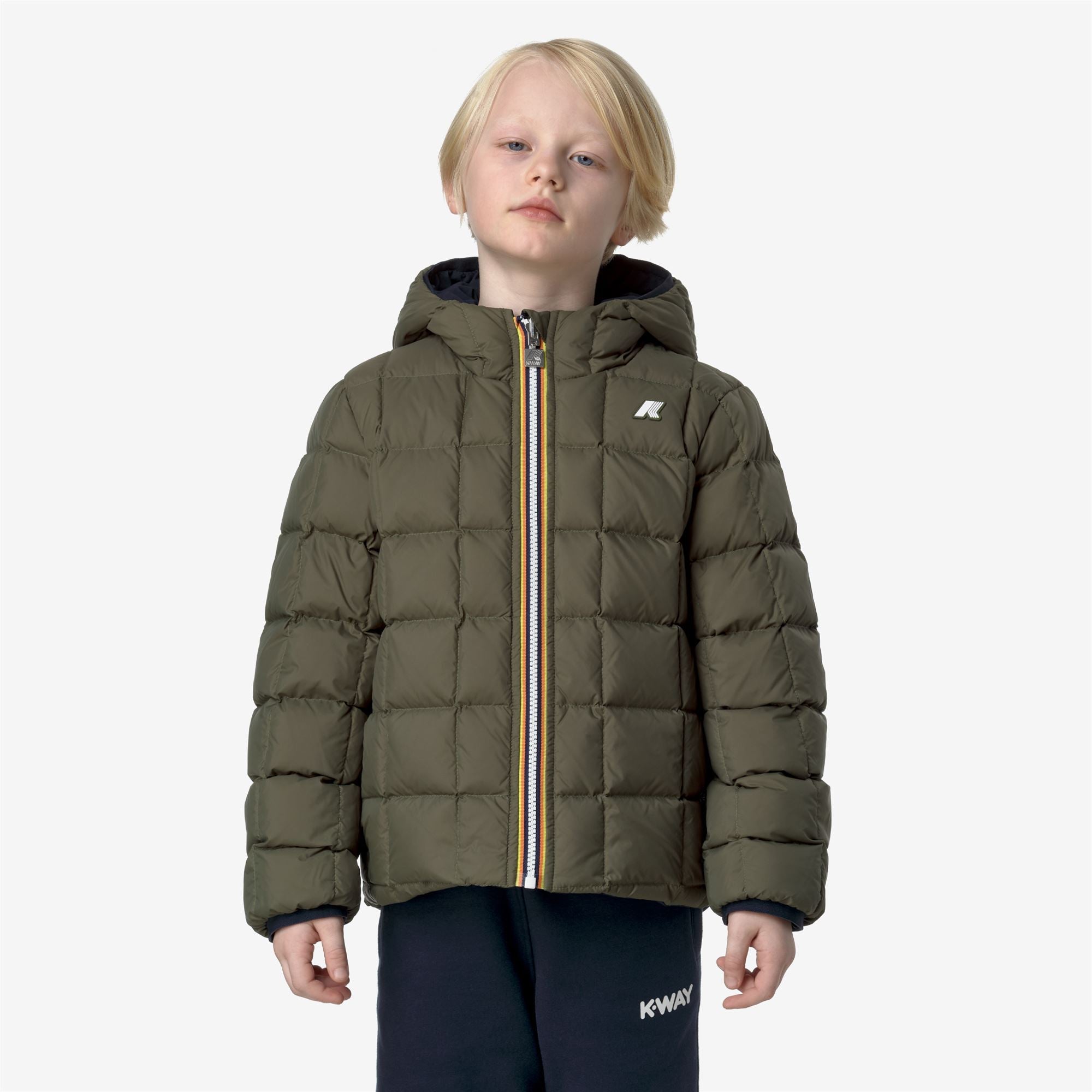 P. JACK ST THERMO REVERSIBLE - Jackets - Short - Boy - BLUE D-GREEN C