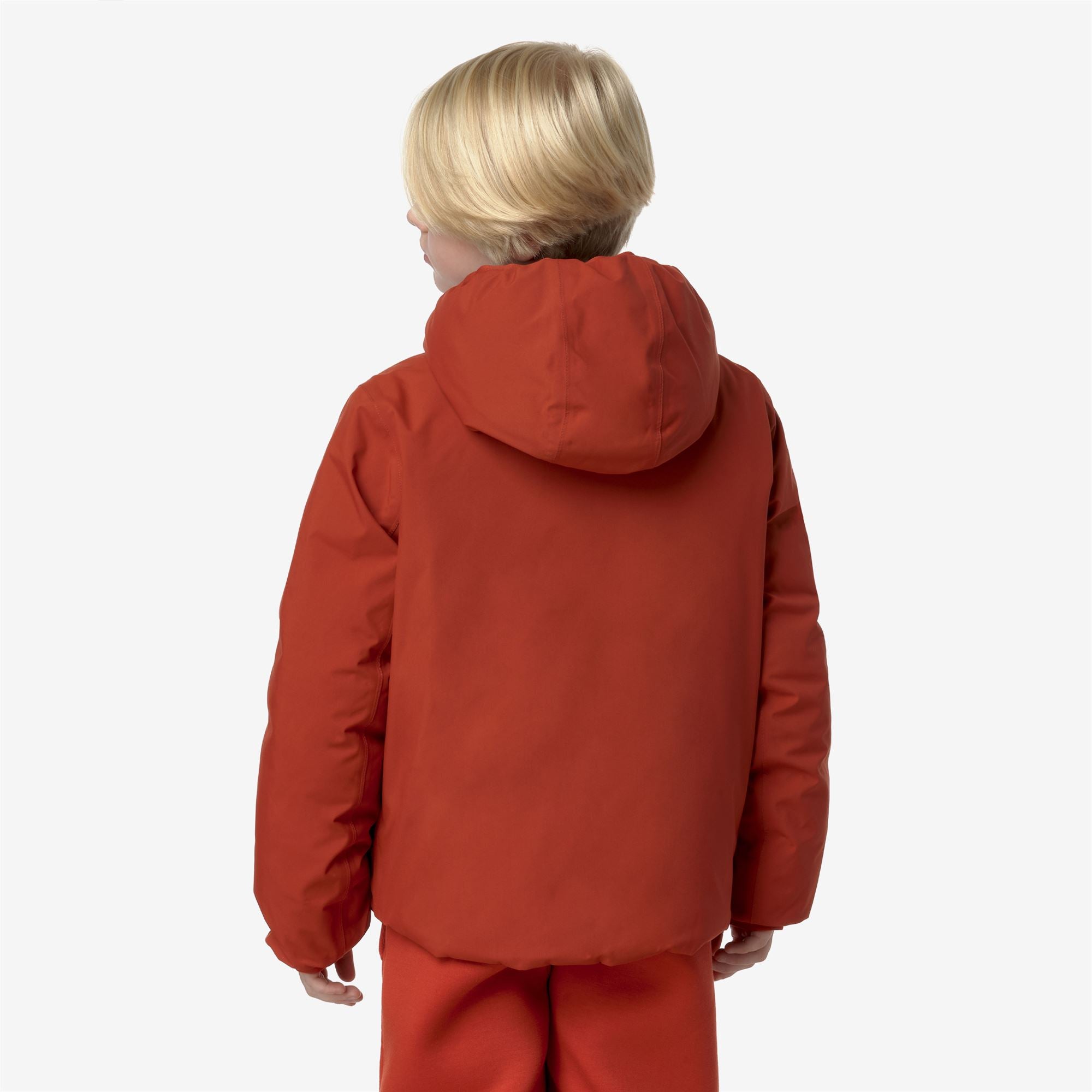 P. JACK ST THERMO REVERSIBLE - Jackets - Short - Boy - RED POMPEIAN-BLUE DEPTH