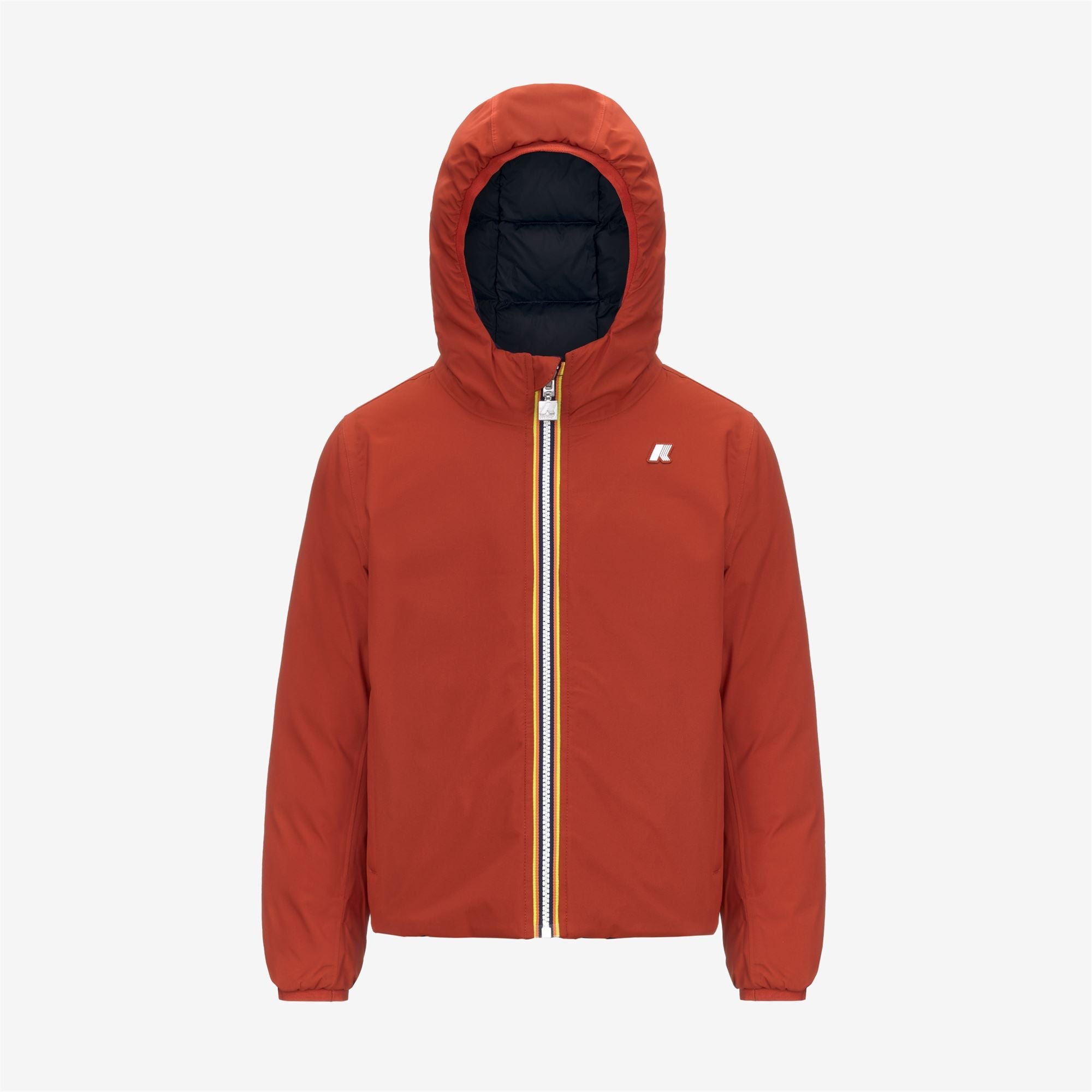 P. JACK ST THERMO REVERSIBLE - Jackets - Short - Boy - RED POMPEIAN-BLUE DEPTH