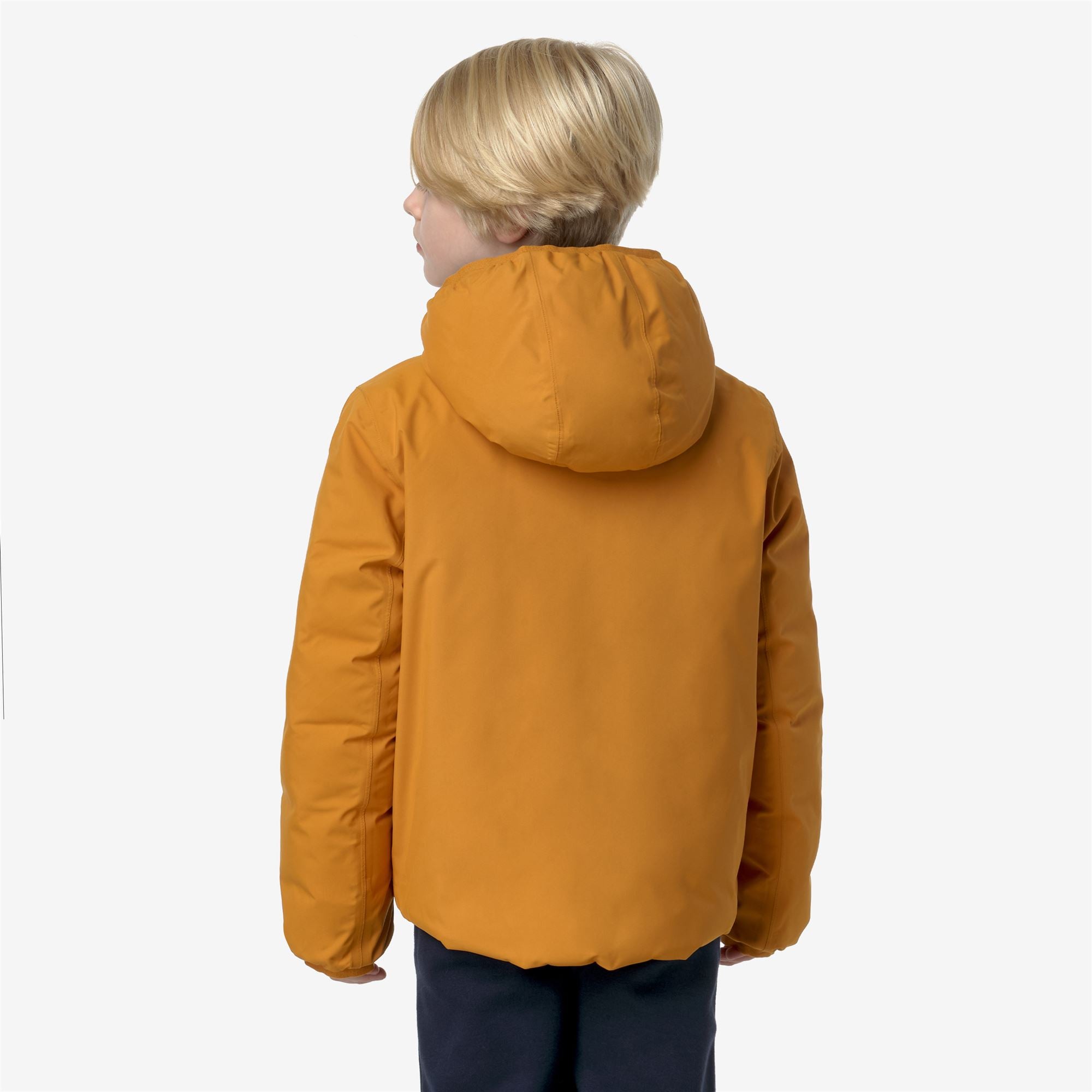 P. JACK ST THERMO REVERSIBLE - Jackets - Short - Boy - YELLOW INCA-BLUE DEPTH