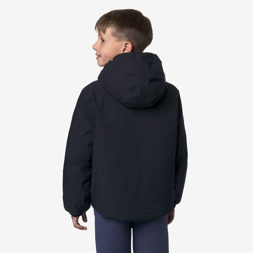 P. JACK ST THERMO REVERSIBLE - Jackets - Short - Boy - BLUE DEPTH-BLUE DEEP COBALT