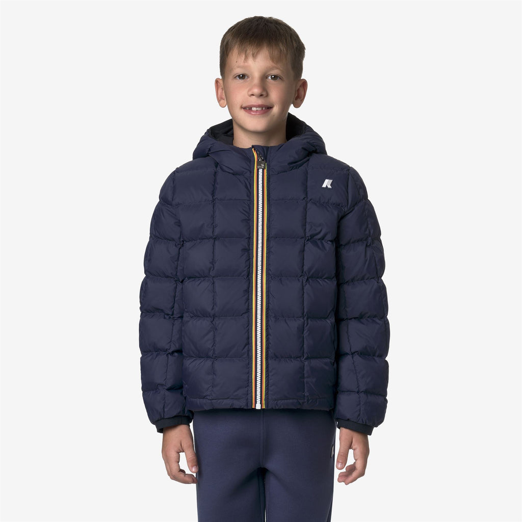 P. JACK ST THERMO REVERSIBLE - Jackets - Short - Boy - BLUE DEPTH-BLUE DEEP COBALT