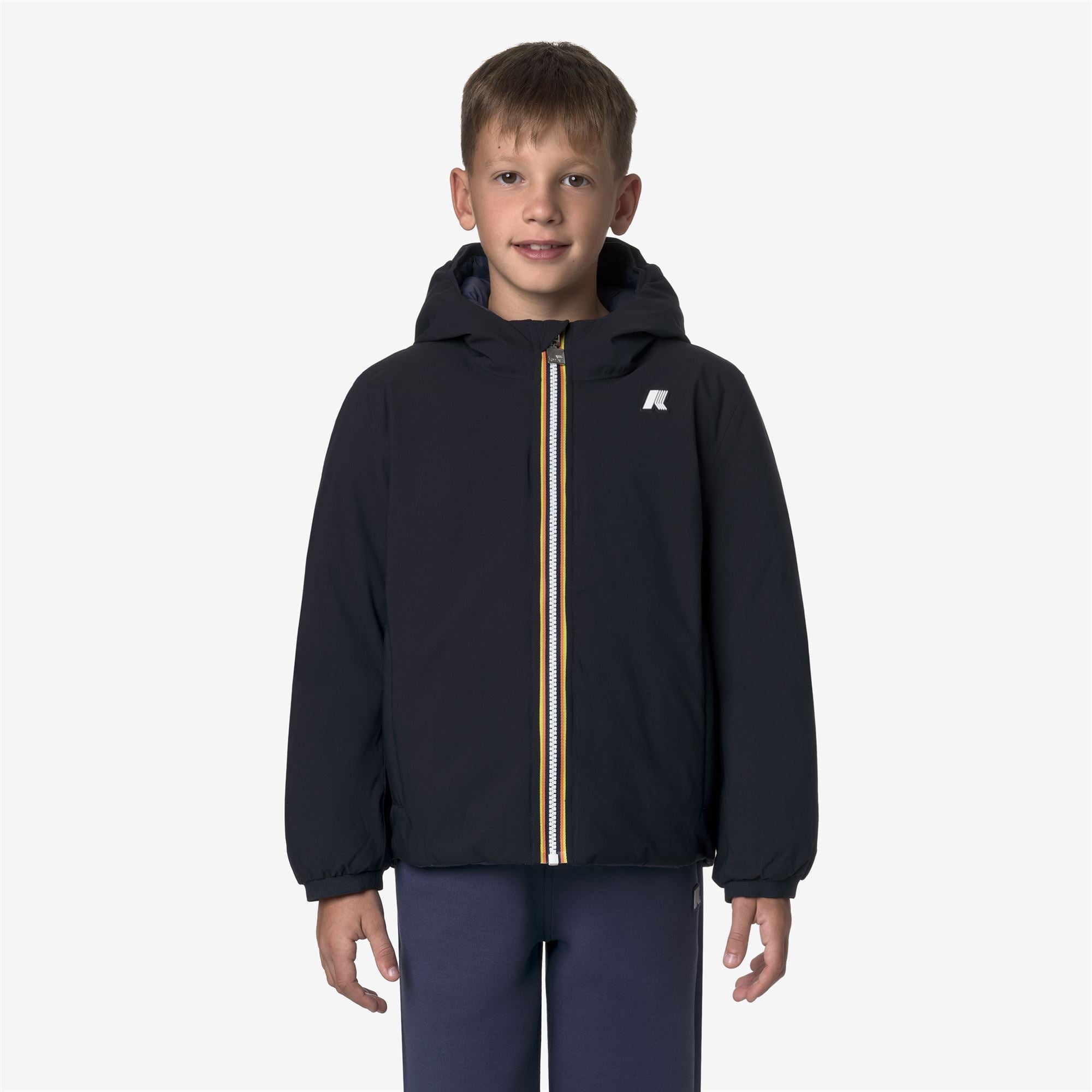 P. JACK ST THERMO REVERSIBLE - Jackets - Short - Boy - BLUE DEPTH-BLUE DEEP COBALT