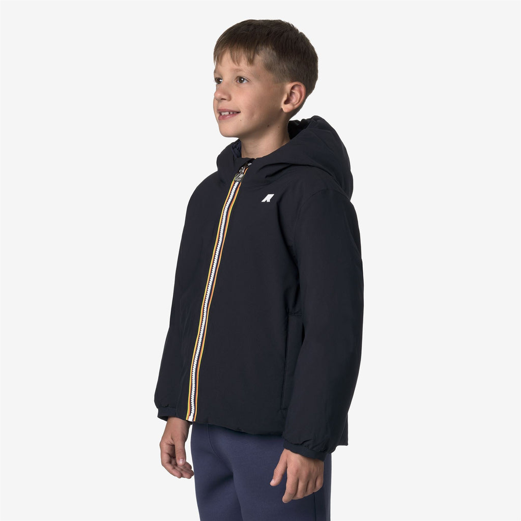 P. JACK ST THERMO REVERSIBLE - Jackets - Short - Boy - BLUE DEPTH-BLUE DEEP COBALT