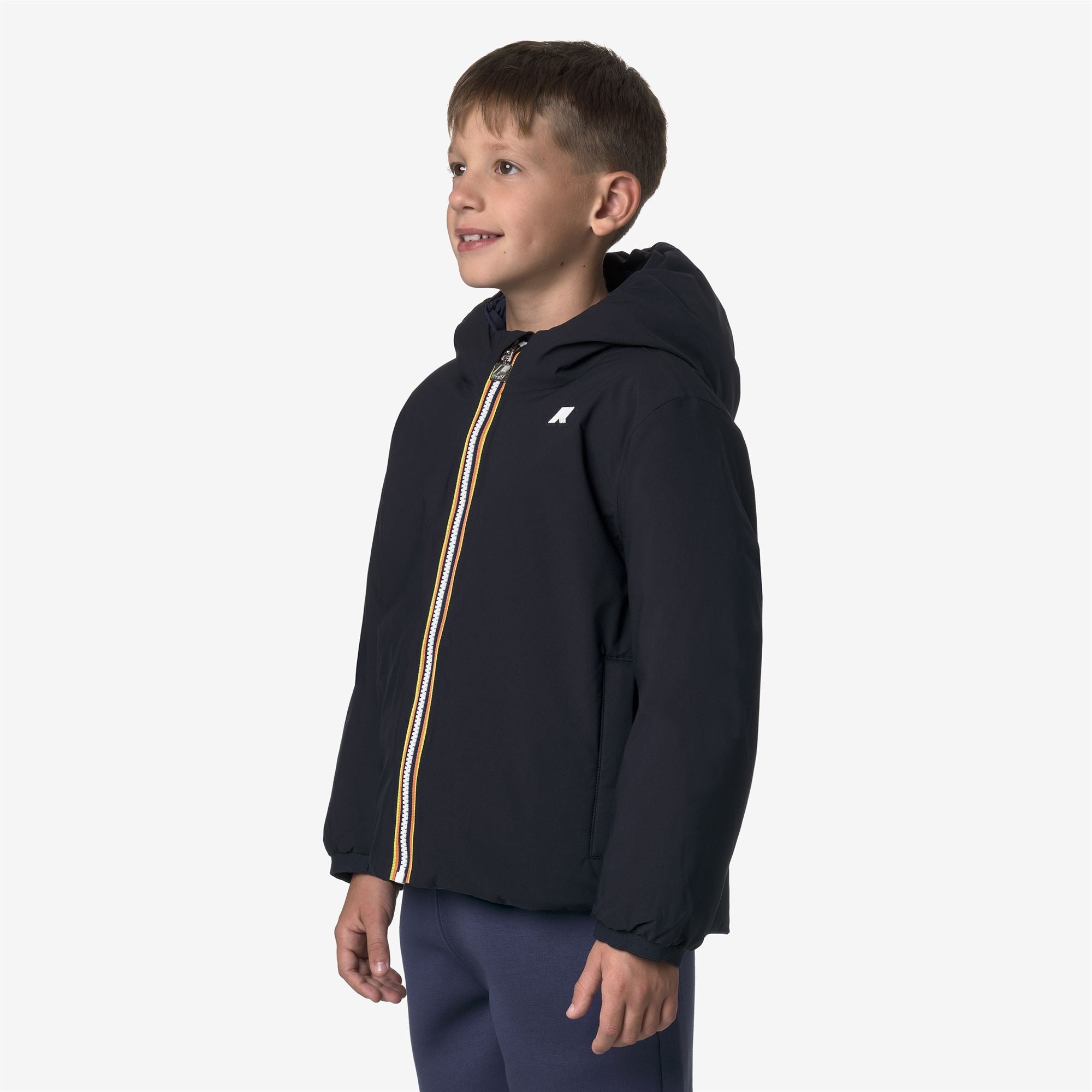 P. JACK ST THERMO REVERSIBLE - Jackets - Short - Boy - BLUE DEPTH-BLUE DEEP COBALT