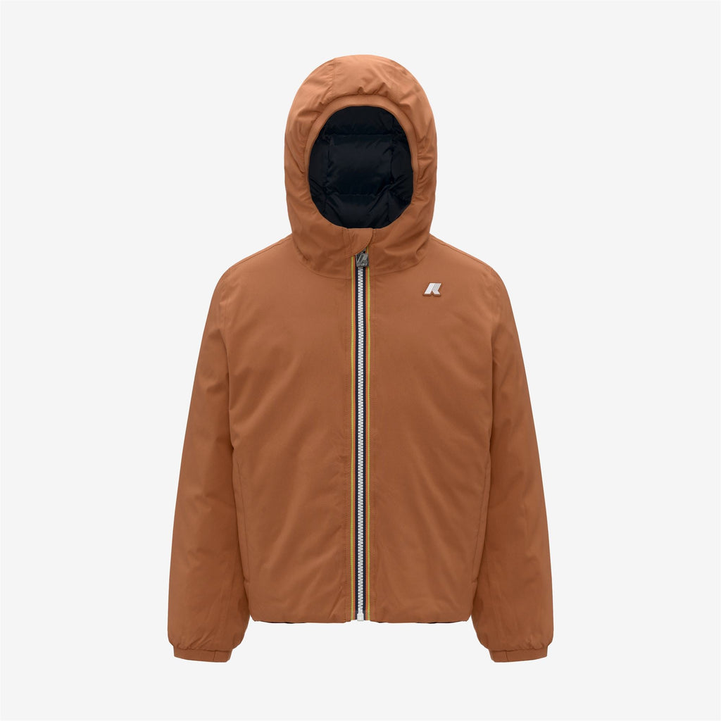 P. JACK ST THERMO REVERSIBLE - Jackets - Short - Boy - ORANGE ADOBE-BLUE DEPTH