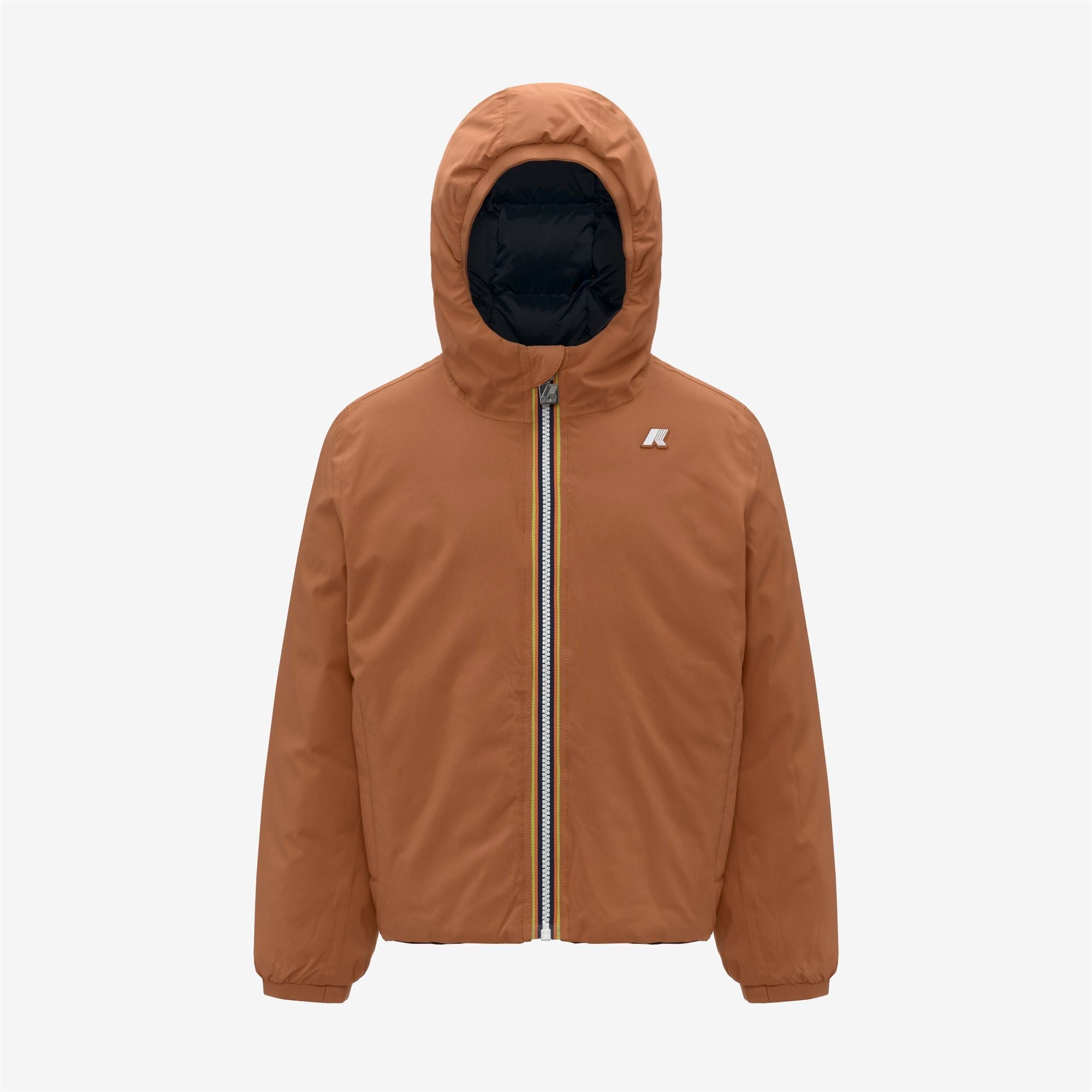 P. JACK ST THERMO REVERSIBLE - Jackets - Short - Boy - ORANGE ADOBE-BLUE DEPTH