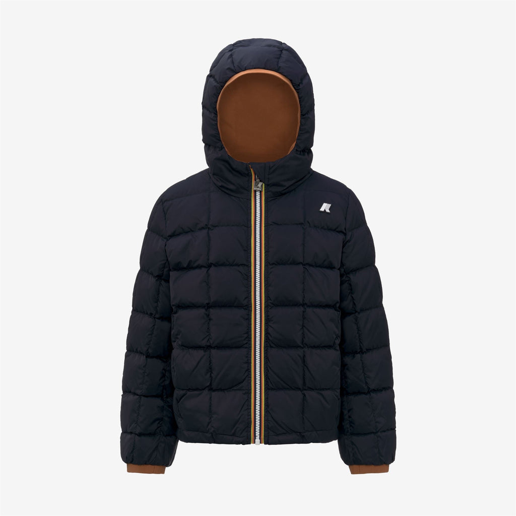 P. JACK ST THERMO REVERSIBLE - Jackets - Short - Boy - ORANGE ADOBE-BLUE DEPTH