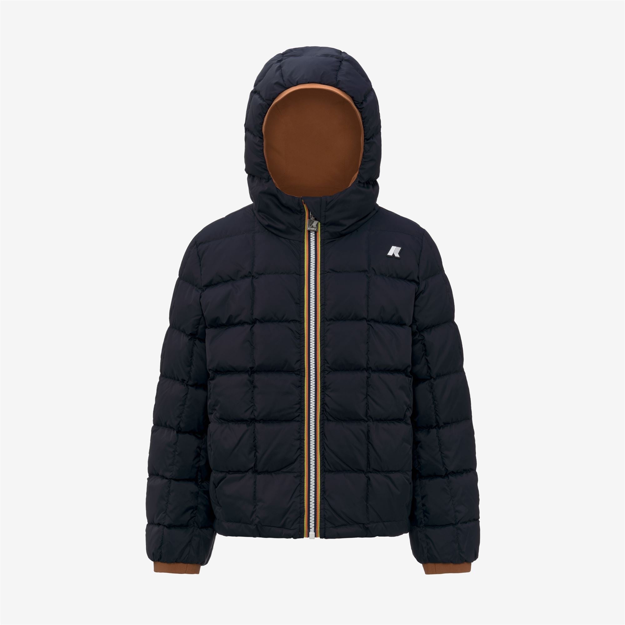 P. JACK ST THERMO REVERSIBLE - Jackets - Short - Boy - ORANGE ADOBE-BLUE DEPTH