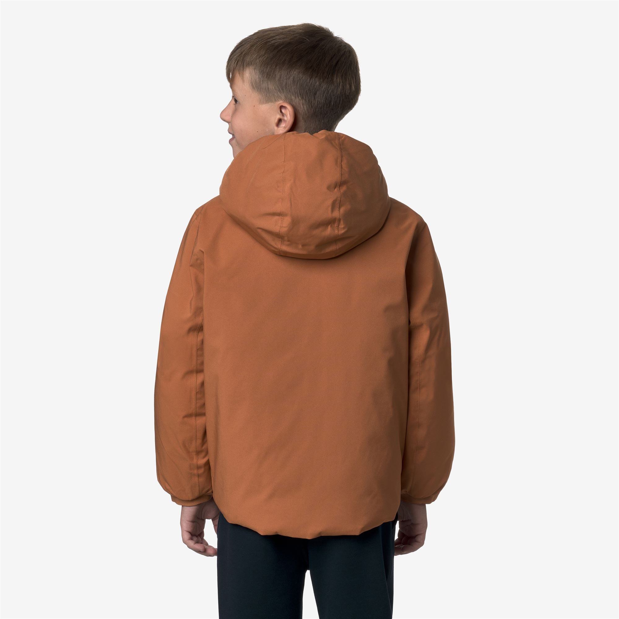 P. JACK ST THERMO REVERSIBLE - Jackets - Short - Boy - ORANGE ADOBE-BLUE DEPTH